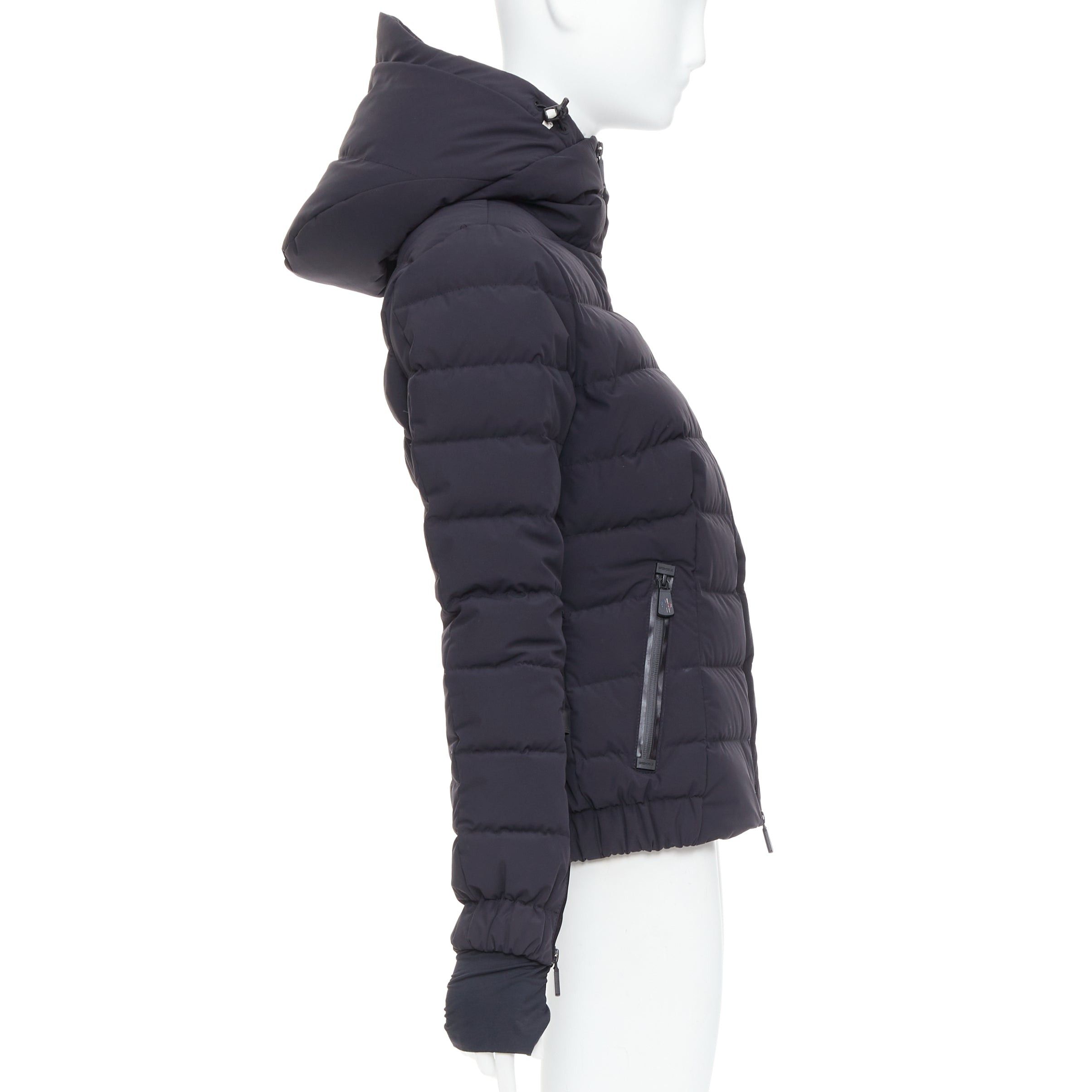 Moncler MONCLER Grenoble Chena Giubbotto black fitted puffer jacket Sz2 M Size M / US 6-8 / IT 42-44 - 5 Thumbnail