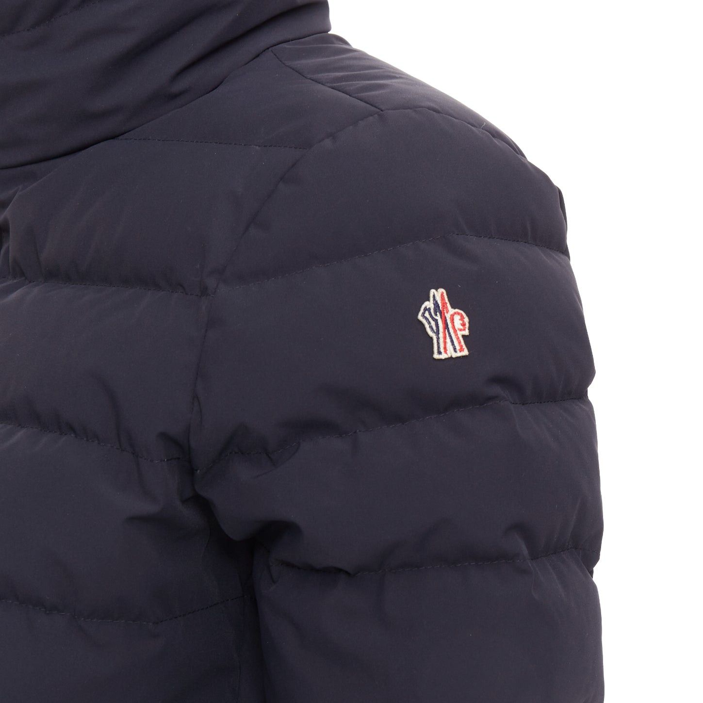 Moncler MONCLER Grenoble Chena Giubbotto black fitted puffer jacket Sz2 M Size M / US 6-8 / IT 42-44 - 8 Thumbnail