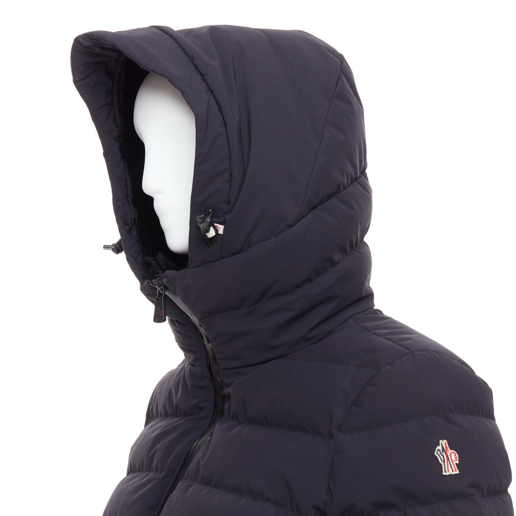 Moncler MONCLER Grenoble Chena Giubbotto black fitted puffer jacket Sz2 M Size M / US 6-8 / IT 42-44 - 2 Thumbnail