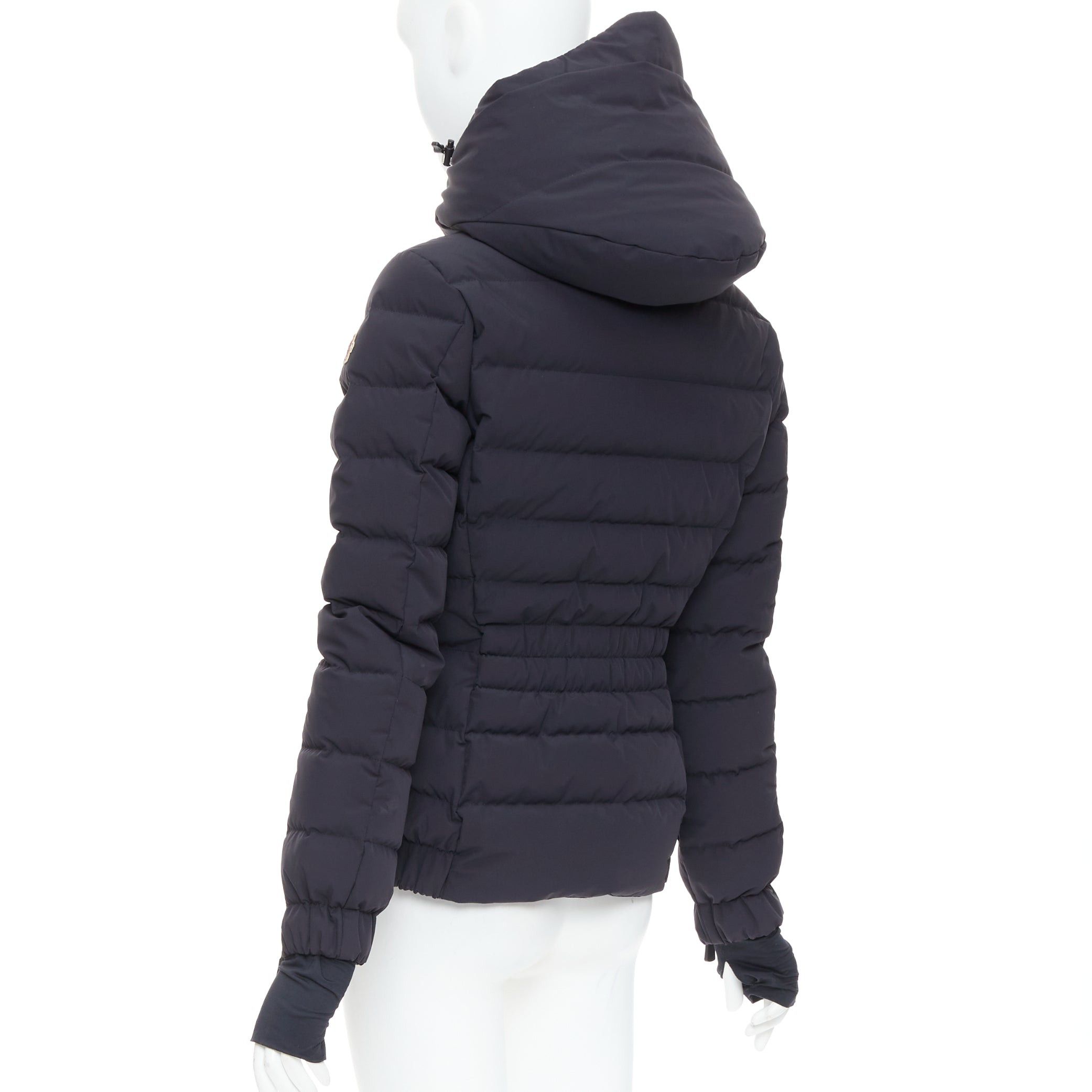 Moncler MONCLER Grenoble Chena Giubbotto black fitted puffer jacket Sz2 M Size M / US 6-8 / IT 42-44 - 7 Thumbnail