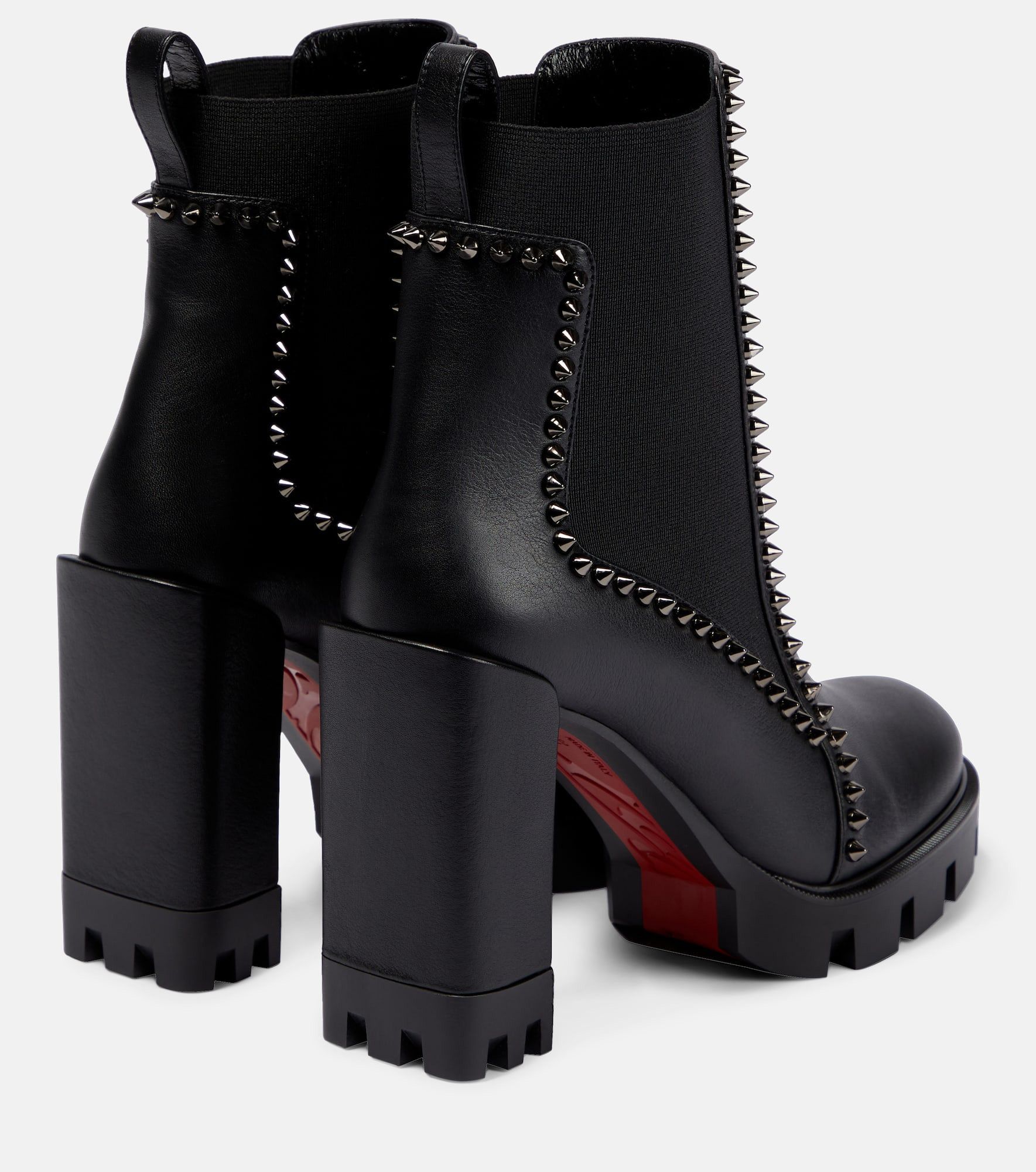 Christian Louboutin outline spikes lug 100mm Size US 8 / IT 38 - 3 Thumbnail