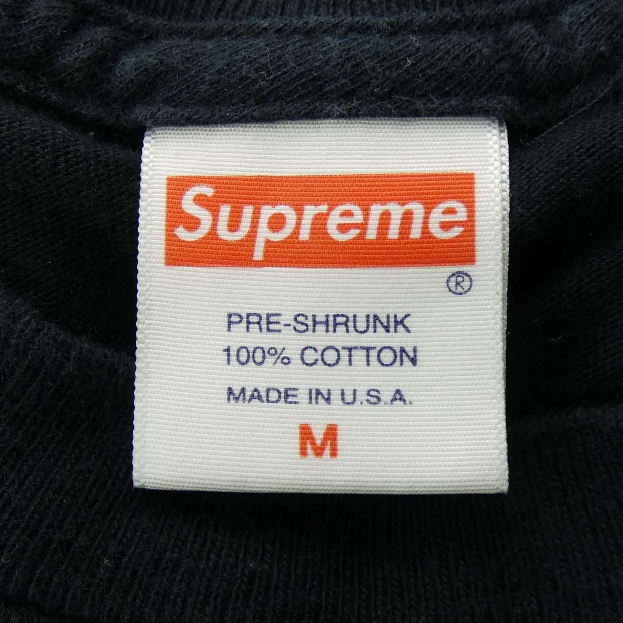 Supreme Supreme Supreme T-shirt Cotton T-Shirts 1994L1S DUTY FREE for USA Size ONE SIZE - 3 Thumbnail