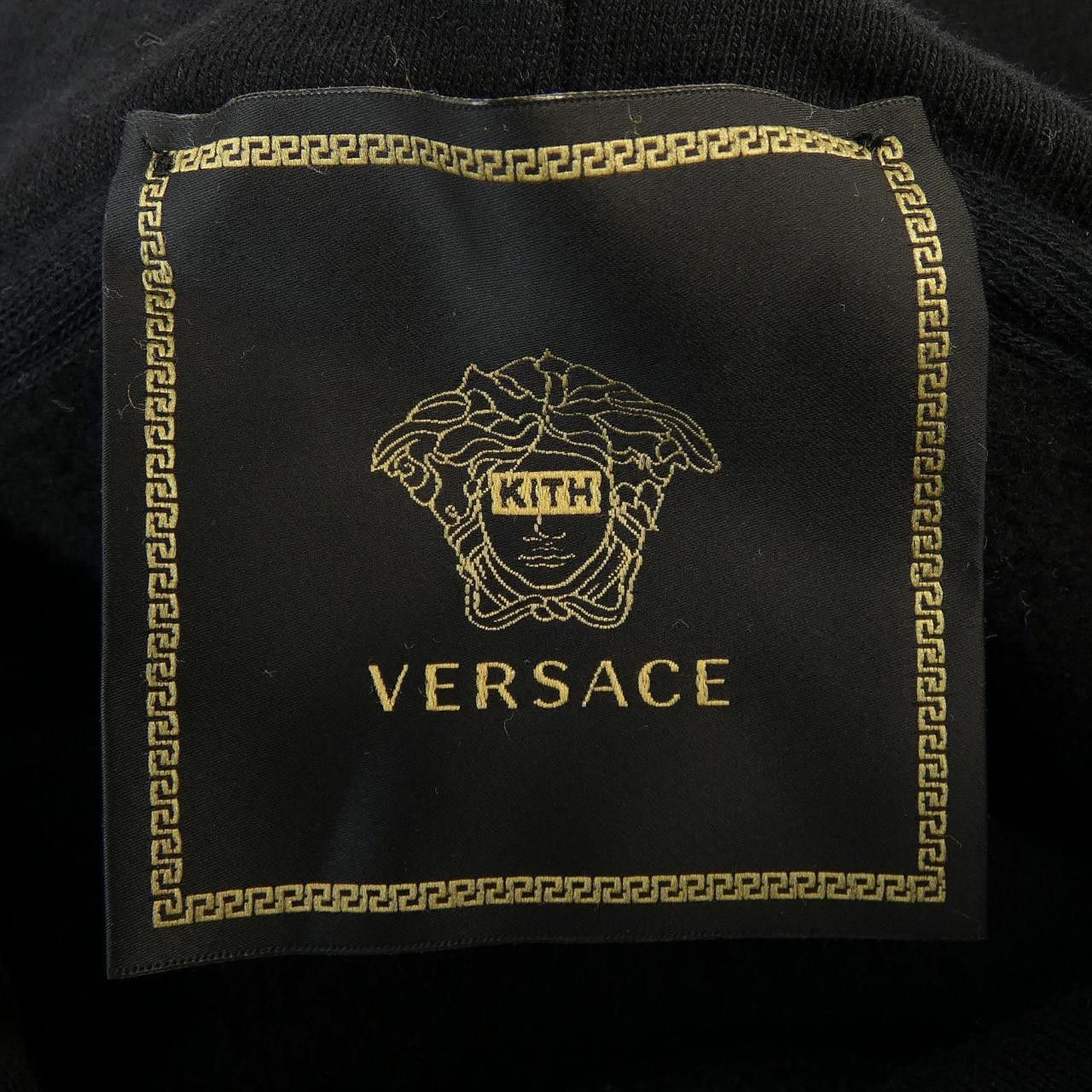 Versace Versace Versace KITH Hoodie Cotton Sweatshirts & Hoodies A83239 A229724 DUTY FREE for USA Size ONE SIZE - 4 Thumbnail