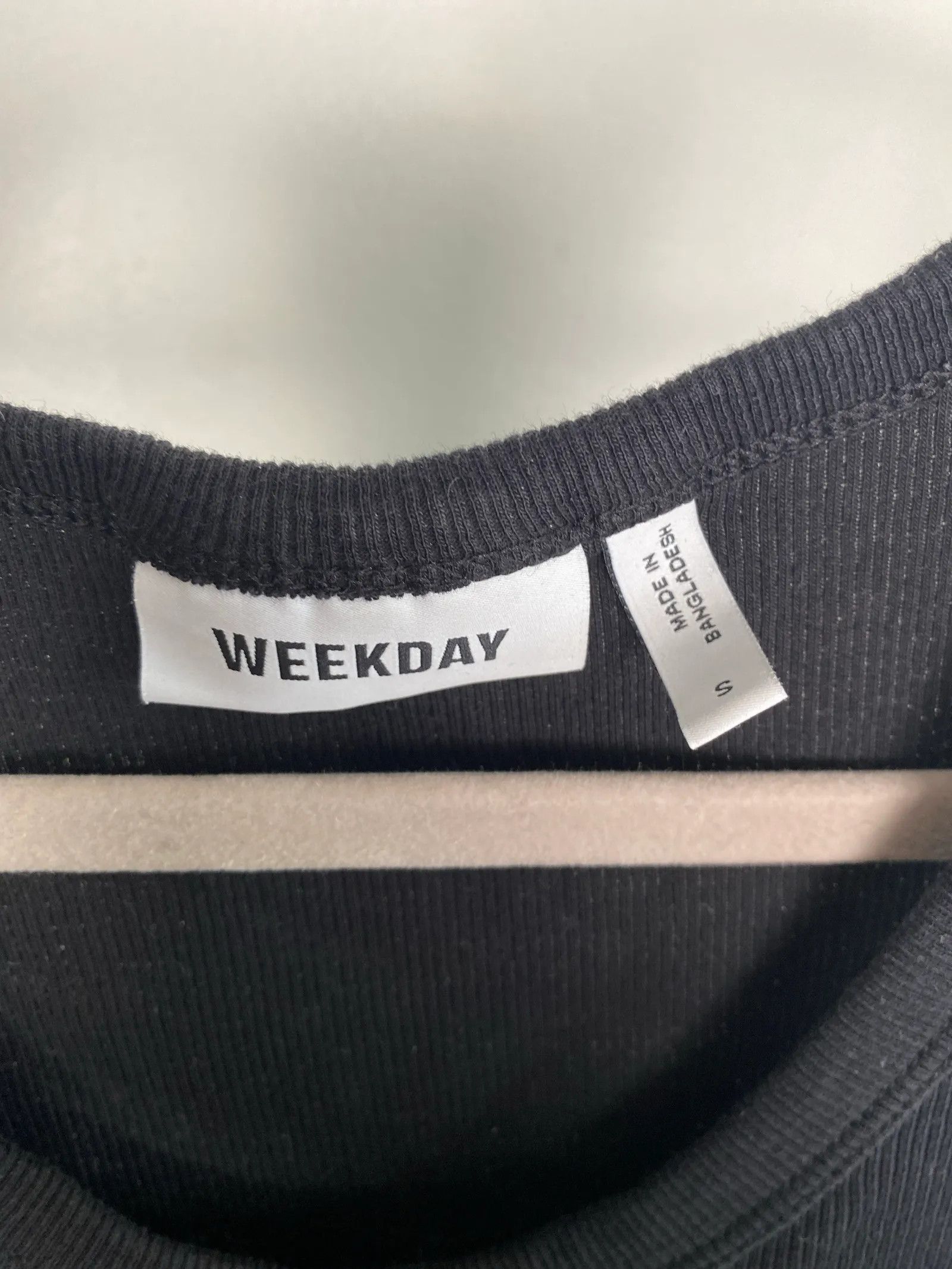 Weekday Weekday Close fitted rib tank top Top Size S / US 4 / IT 40 - 2 Thumbnail