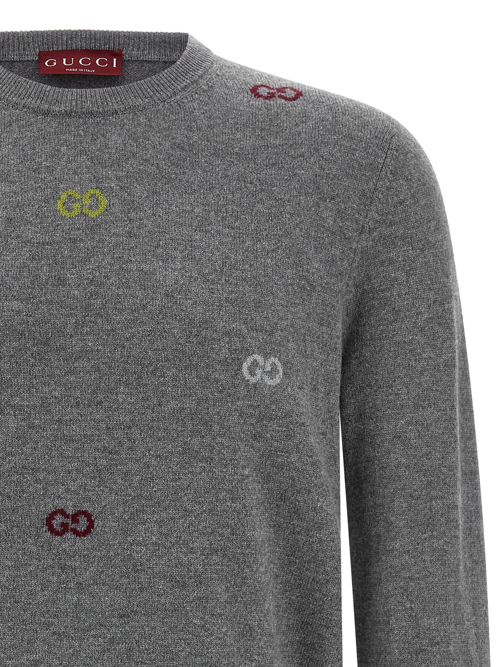 Gucci GG intarsia sweater Size US M / EU 48-50 / 2 - 3 Thumbnail