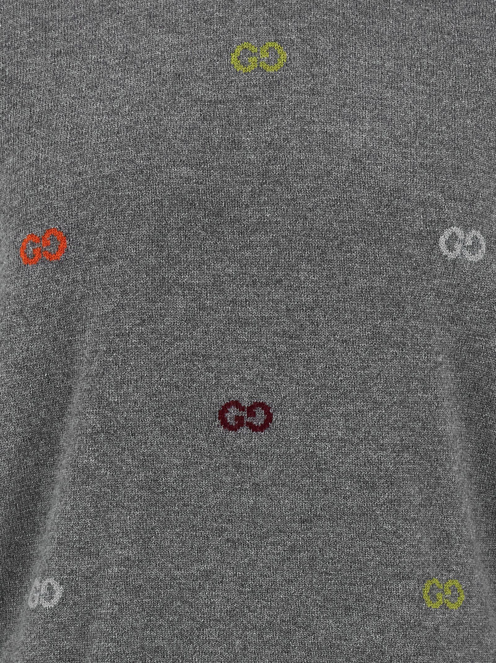 Gucci GG intarsia sweater Size US M / EU 48-50 / 2 - 4 Thumbnail