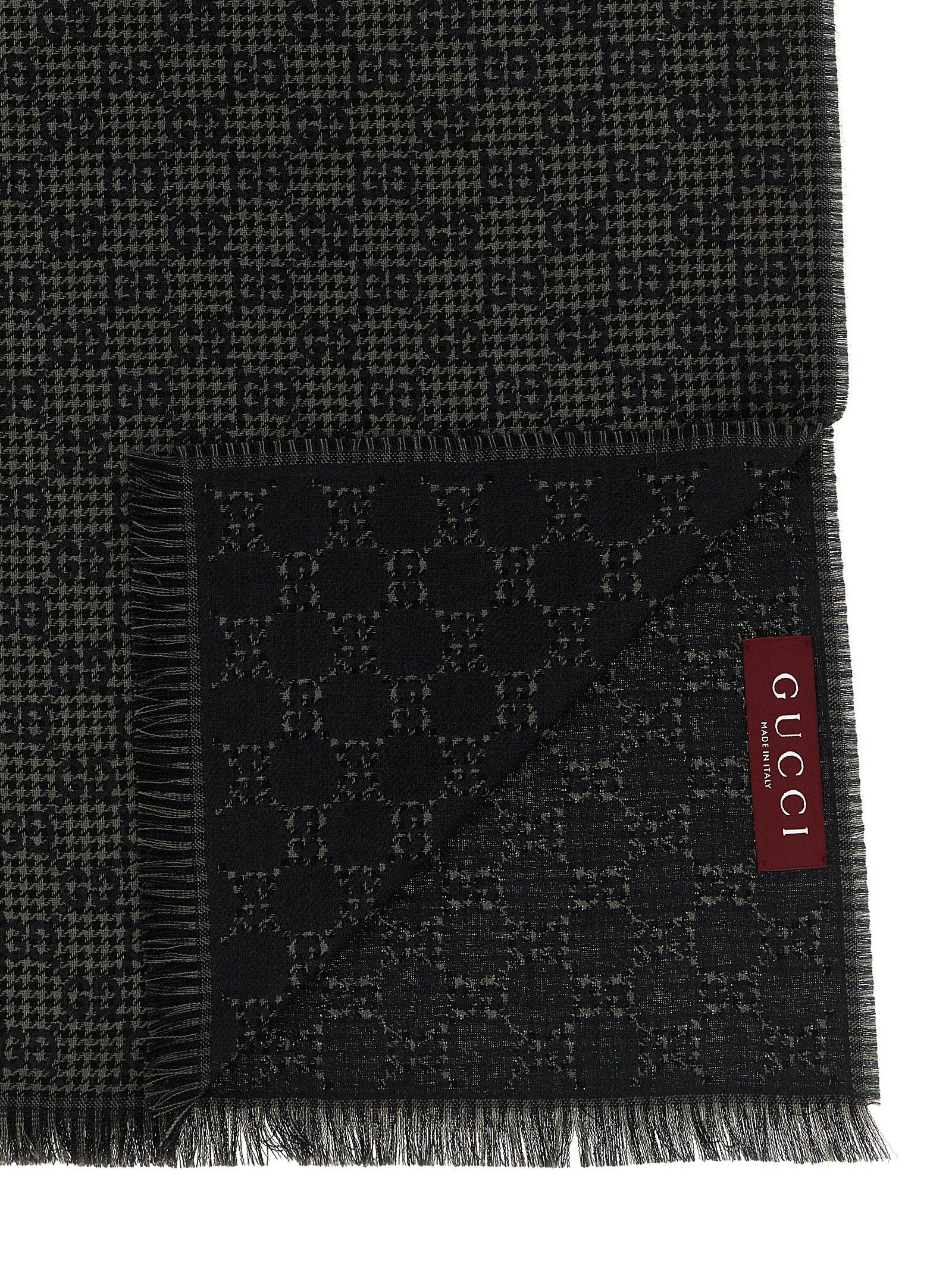 Gucci Wool silk scarf Size ONE SIZE - 3 Thumbnail