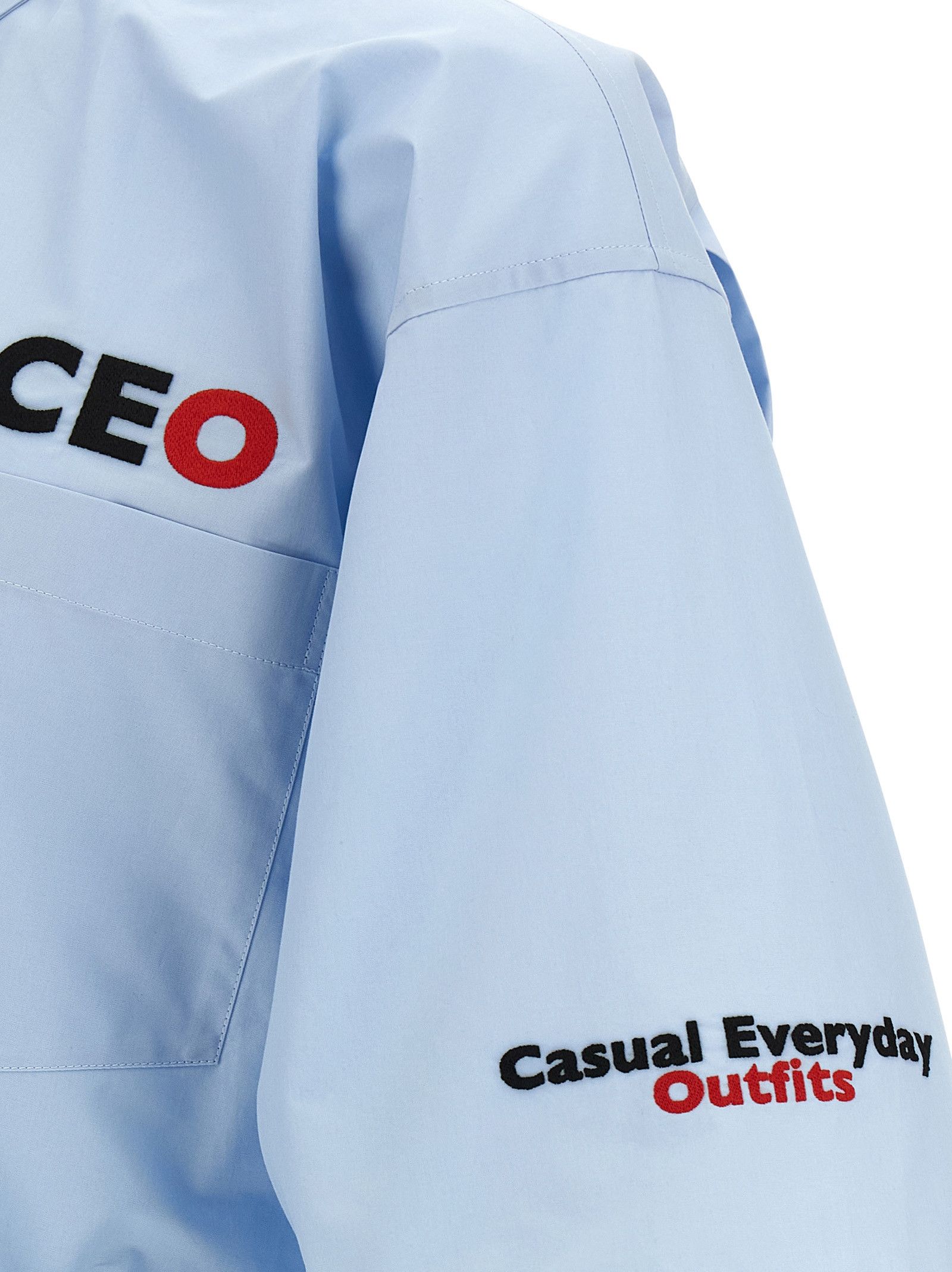Balenciaga 'CEO Uniform Logo' shirt Size US XL / EU 56 / 4 - 4 Thumbnail