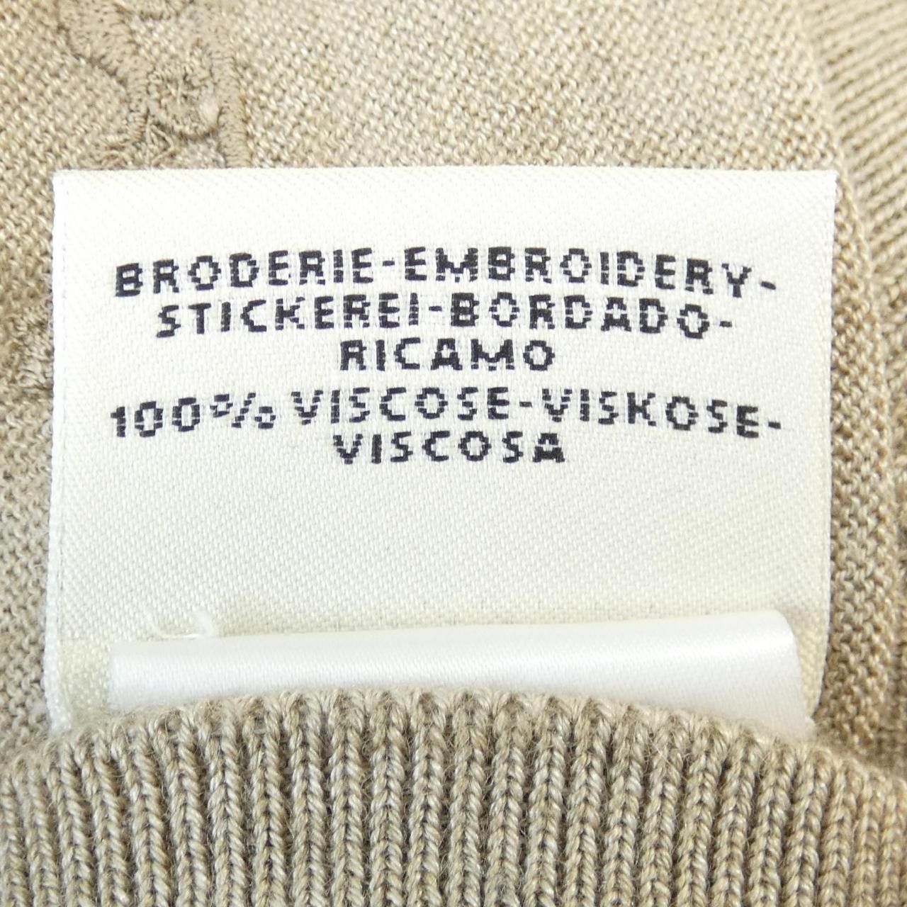 Hermes Hermes Hermes Silk Cashmere Knit Others Tops DUTY FREE for USA Size ONE SIZE - 4 Thumbnail