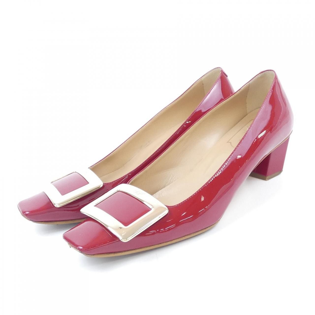 Roger Vivier Roger Vivier Roger Vivier Belle Vivier Patent Leather Pumps Enamel Shoes DUTY FREE for USA Size ONE SIZE - 3 Thumbnail