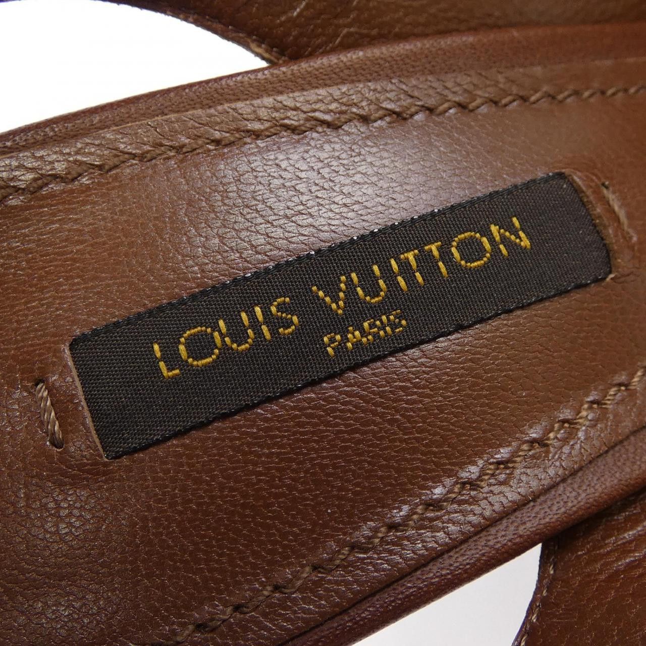 Louis Vuitton Louis Vuitton Louis Vuitton SC1102 Sandals Leather Shoes SC1102 DUTY FREE for USA Size ONE SIZE - 6 Thumbnail