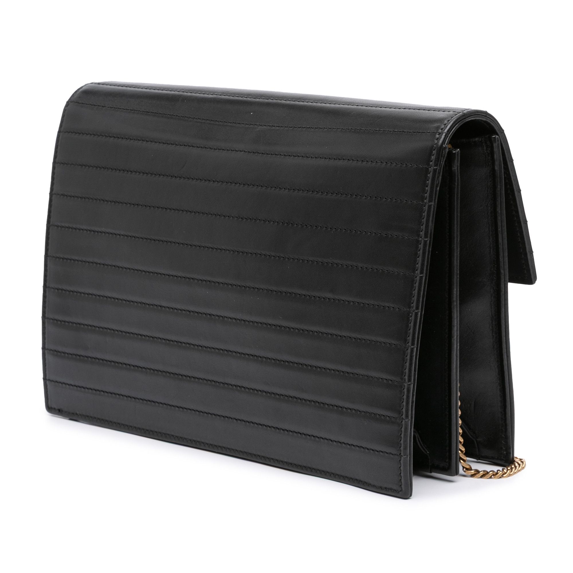 Yves Saint Laurent Yves Saint Laurent Quilted Calfskin Victoire Chain Crossbody Size ONE SIZE - 2 Thumbnail