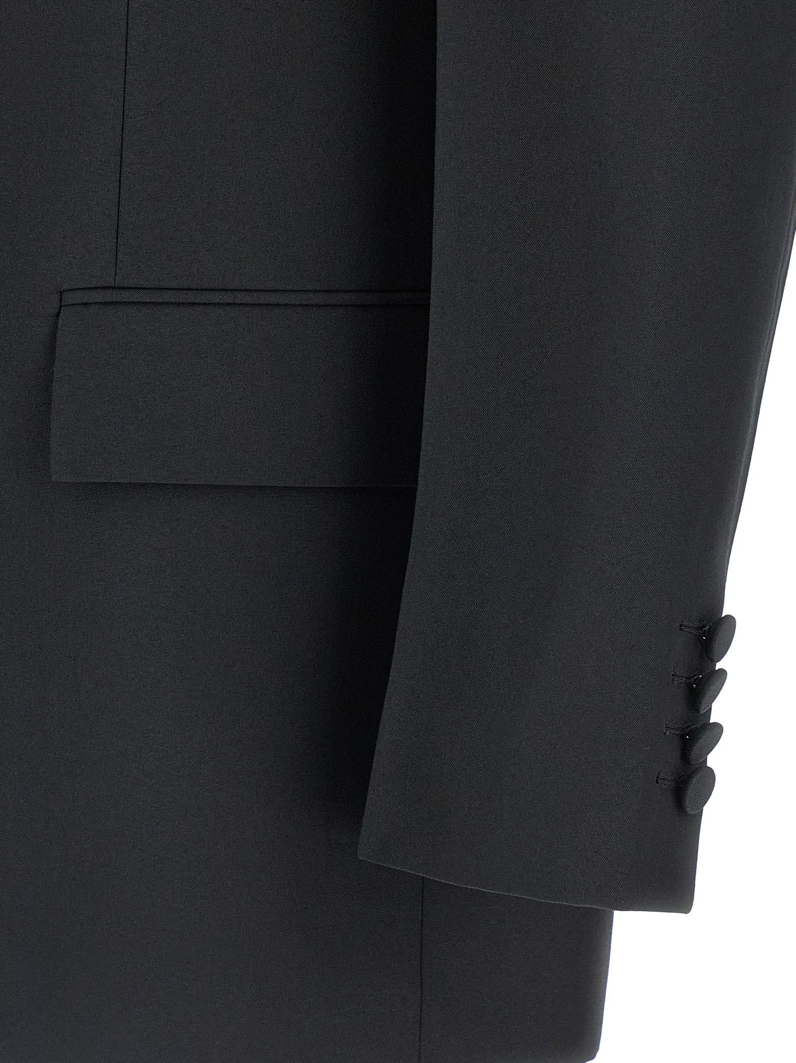 Gucci Double-breasted technical Panama blazer Size US XL / EU 56 / 4 - 4 Thumbnail