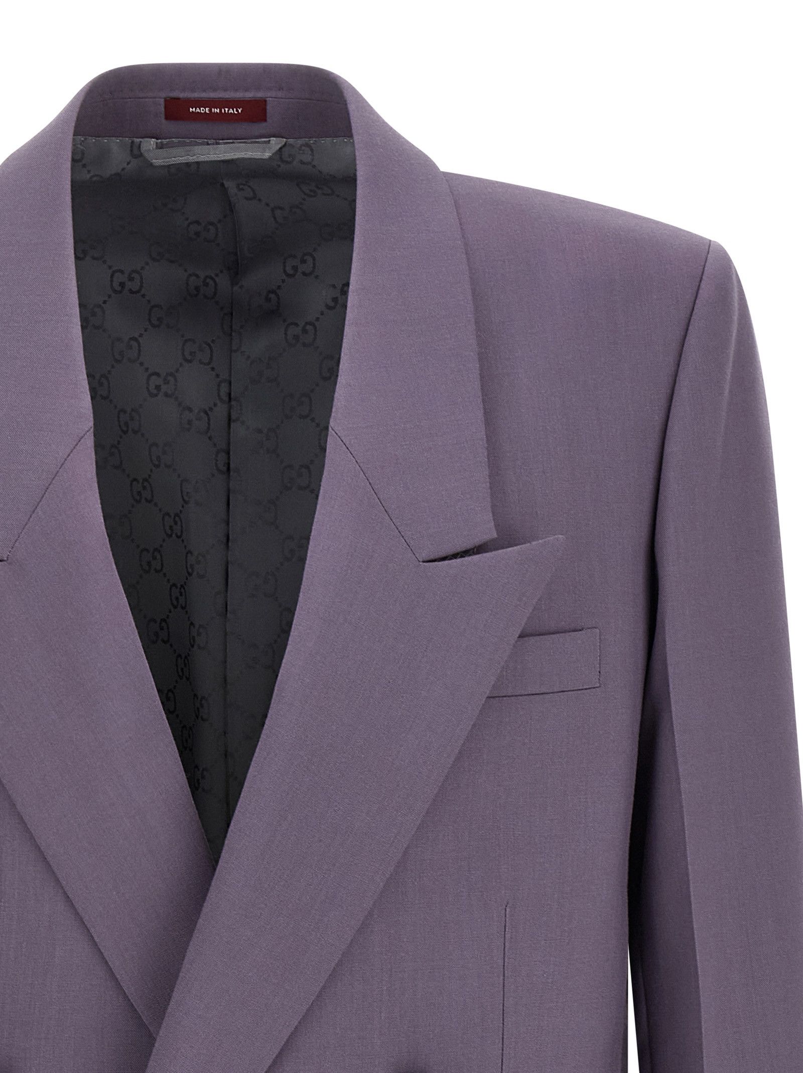 Gucci Double-breasted wool blazer Size US XXL / EU 58 / 5 - 3 Thumbnail