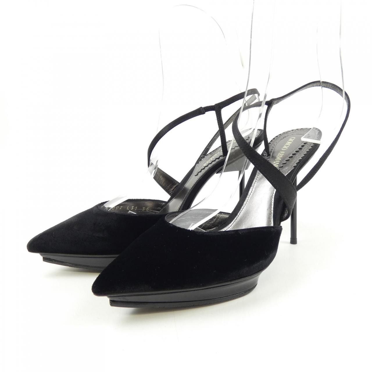 Armani Armani Giorgio Armani Pumps Leather Shoes DUTY FREE for USA Size ONE SIZE - 3 Thumbnail