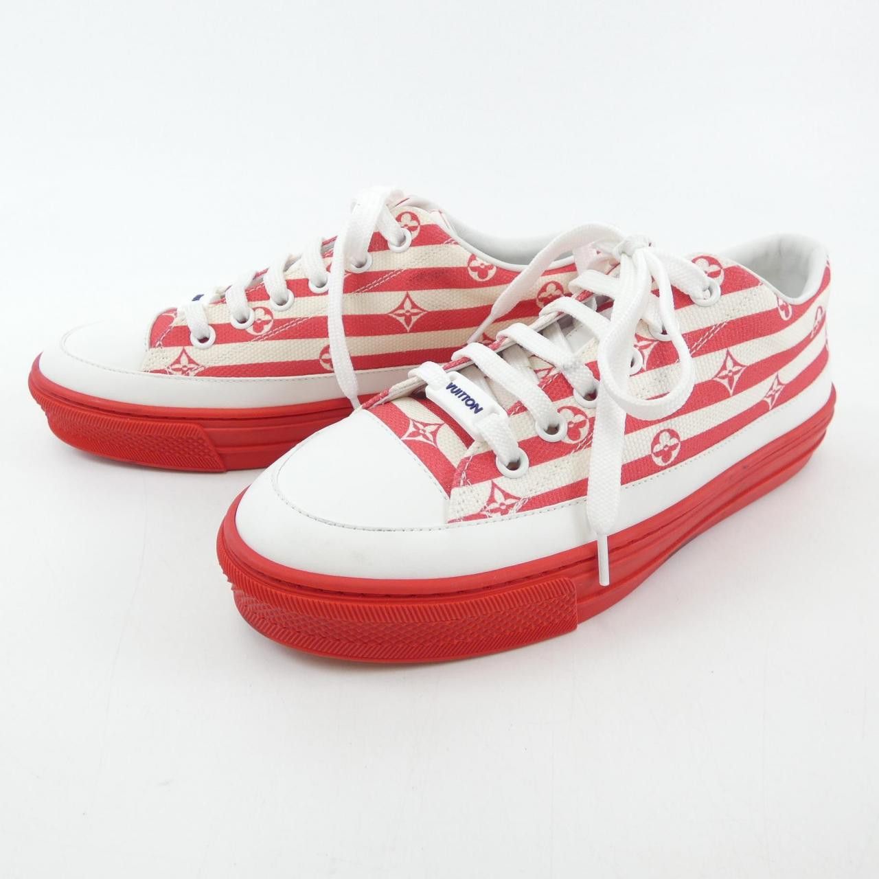 Louis Vuitton Louis Vuitton Louis Vuitton LV Escale Stellar Line Monogram Sneakers Canvas Shoes DUTY FREE for USA Size ONE SIZE - 3 Thumbnail