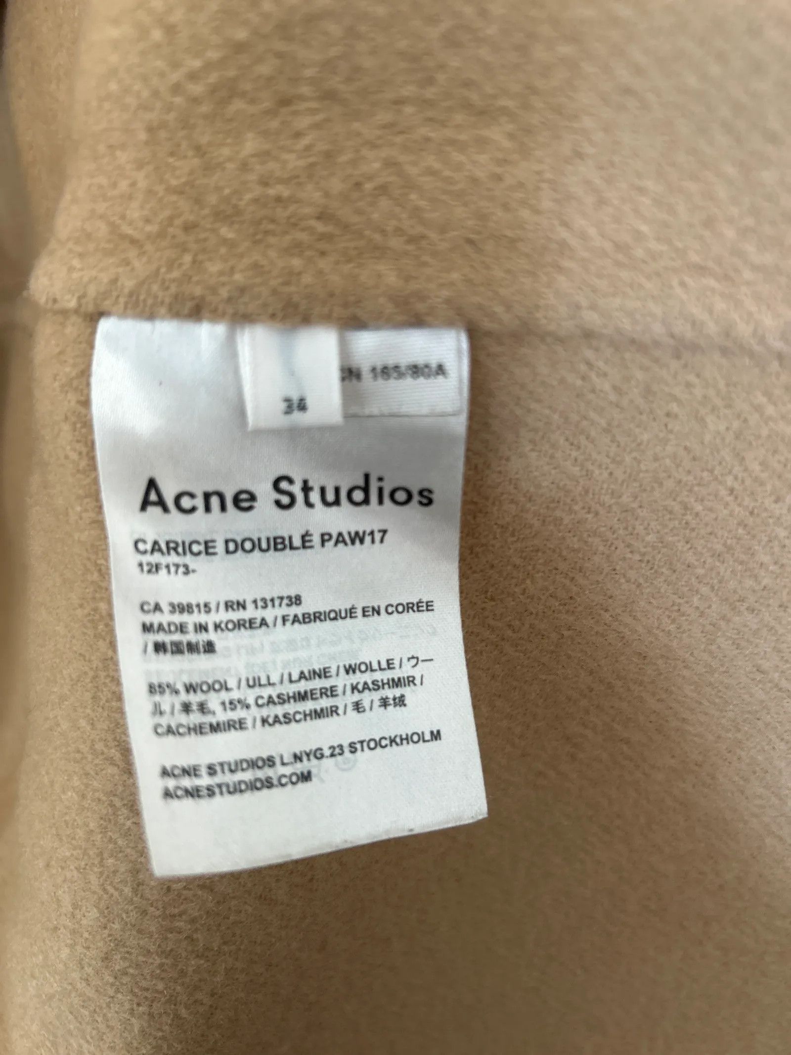 Acne Studios Acne Studios carice double Coat Size XS / US 0-2 / IT 36-38 - 4 Thumbnail