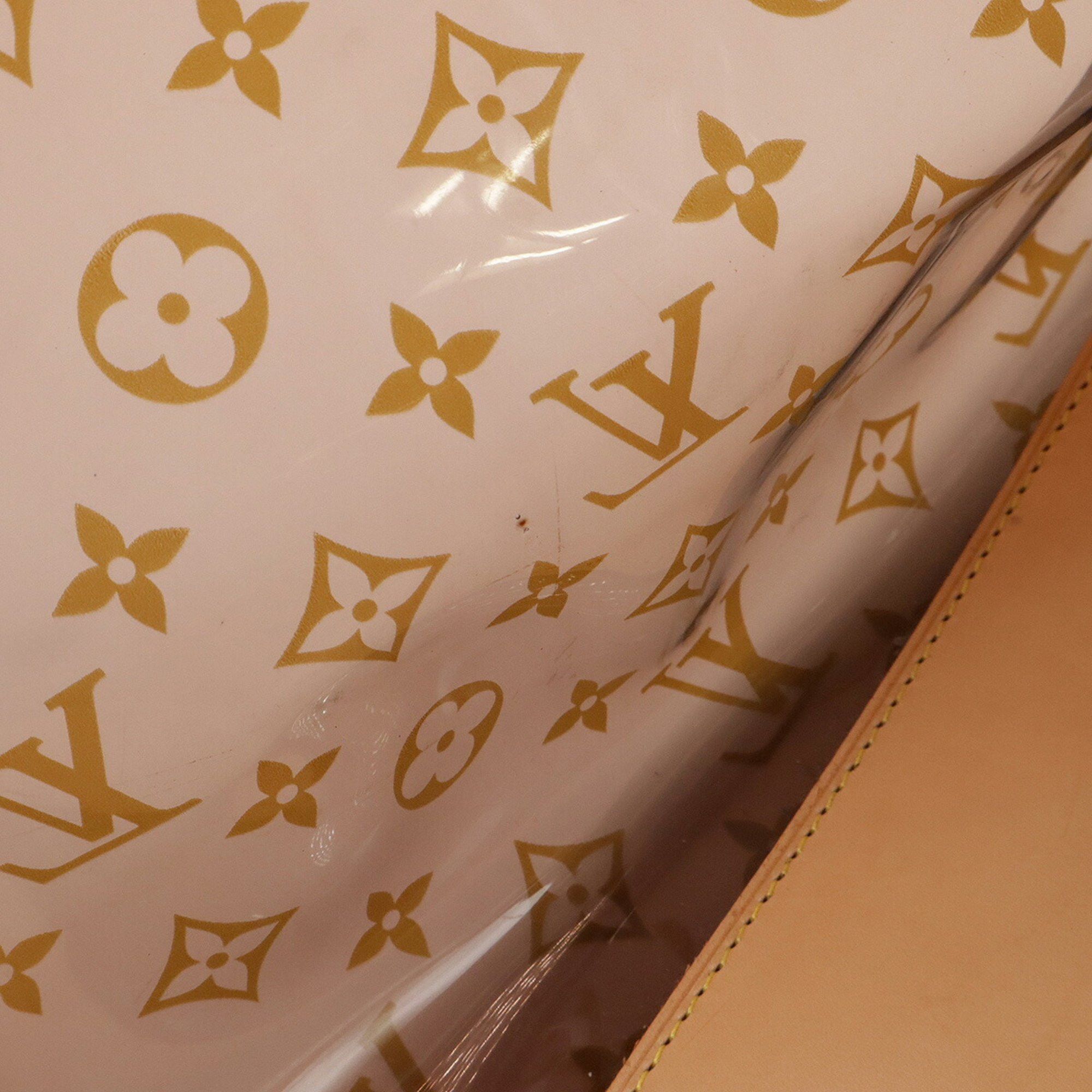 Louis Vuitton LOUIS VUITTON Monogram Cabas Cruise Tote Bag, Beach Shoulder Vinyl, Clear Brown, M50500 Size ONE SIZE - 8 Thumbnail