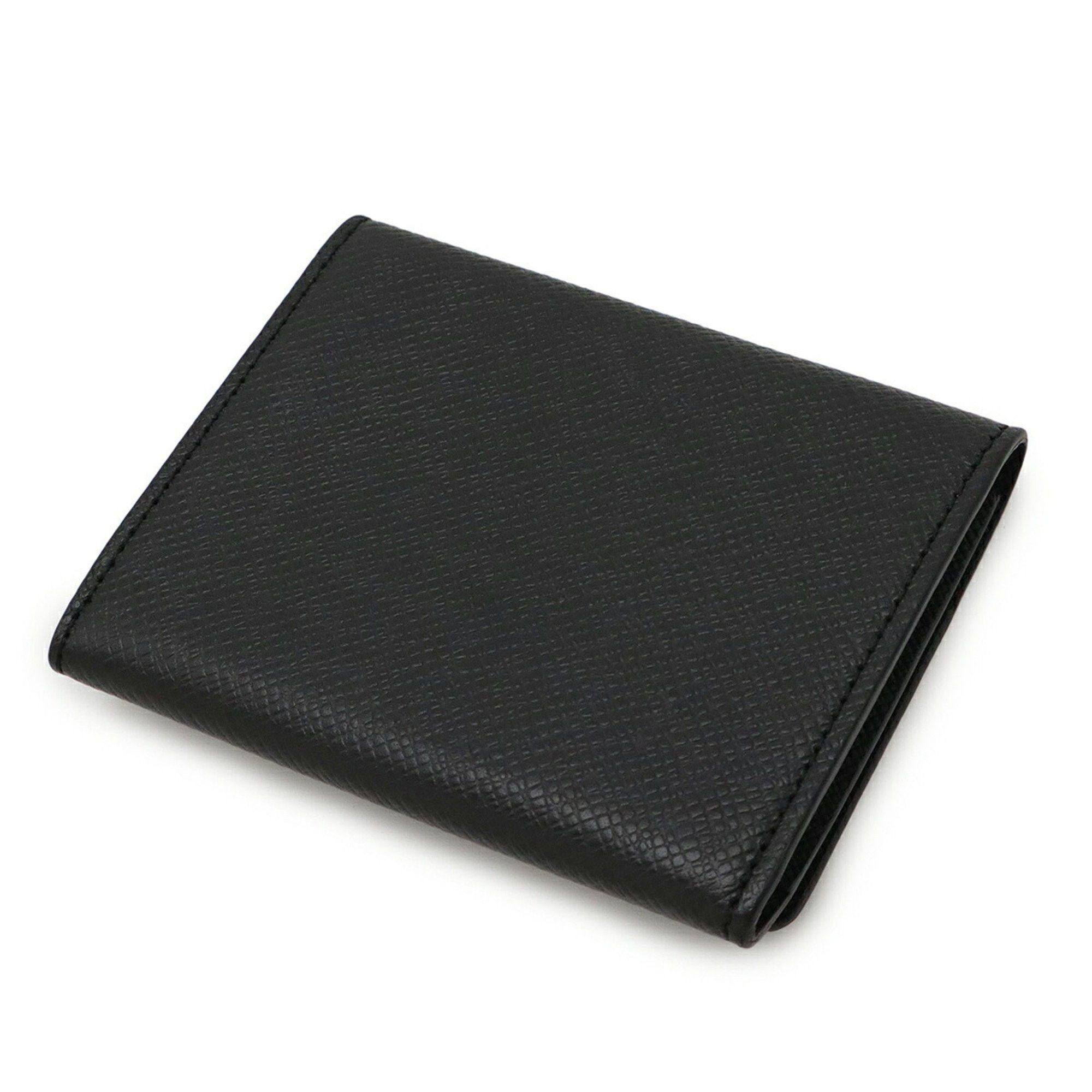 Louis Vuitton LOUIS VUITTON Taiga Envelope Carte de Visite NM Card Case/Business Holder, Noir, Black, M64595 Size ONE SIZE - 3 Thumbnail