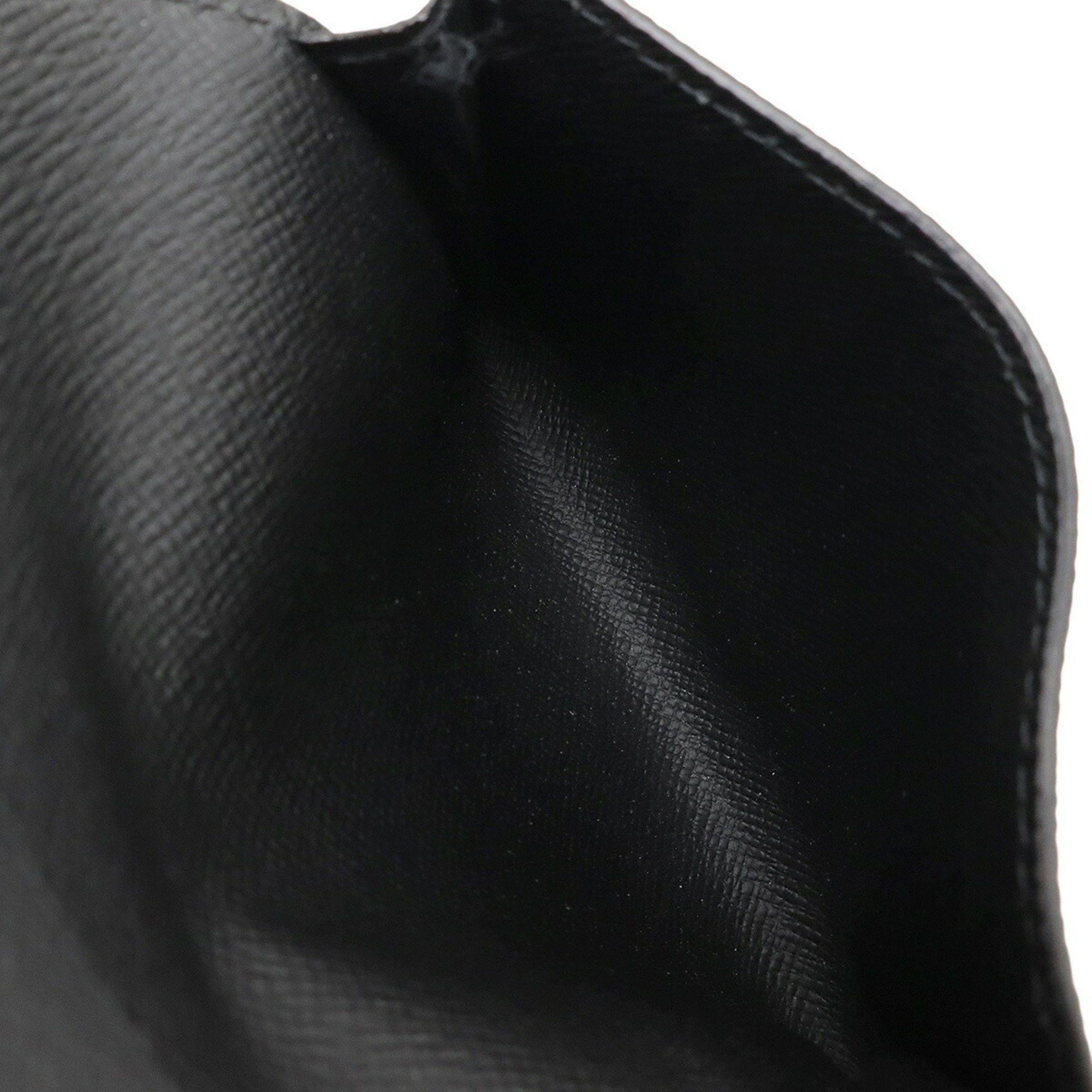 Louis Vuitton LOUIS VUITTON Taiga Envelope Carte de Visite NM Card Case/Business Holder, Noir, Black, M64595 Size ONE SIZE - 6 Thumbnail