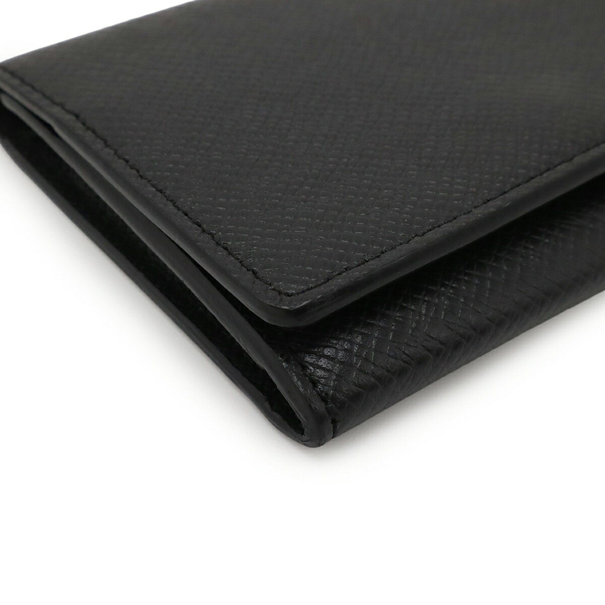 Louis Vuitton LOUIS VUITTON Taiga Envelope Carte de Visite NM Card Case/Business Holder, Noir, Black, M64595 Size ONE SIZE - 4 Thumbnail