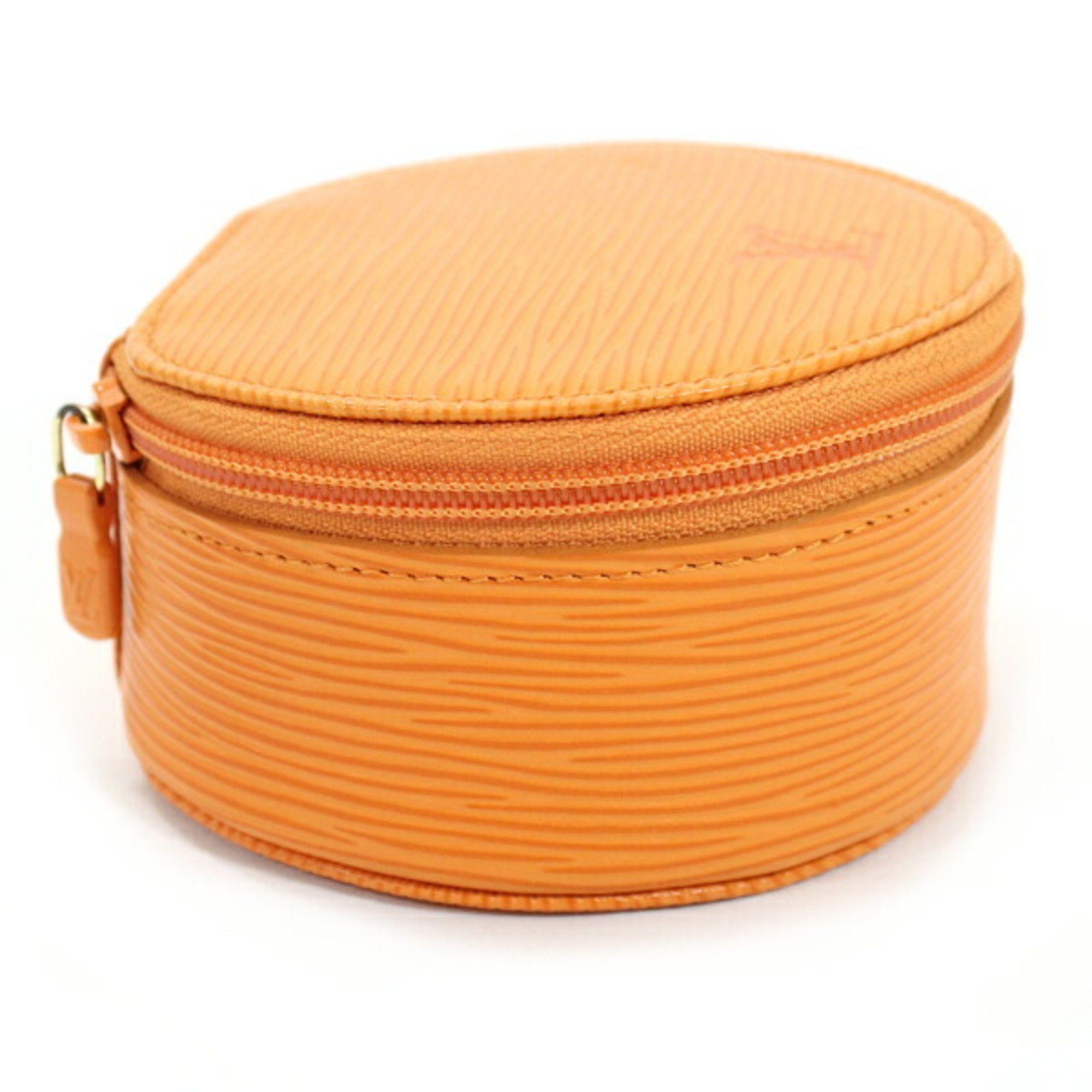 Louis Vuitton Louis Vuitton Epi Ecran Bijou Jewelry Case Bag Pouch Mandarin Orange Ring M48217 LOUIS VUITTON TK1923 Size ONE SIZE - 2 Thumbnail