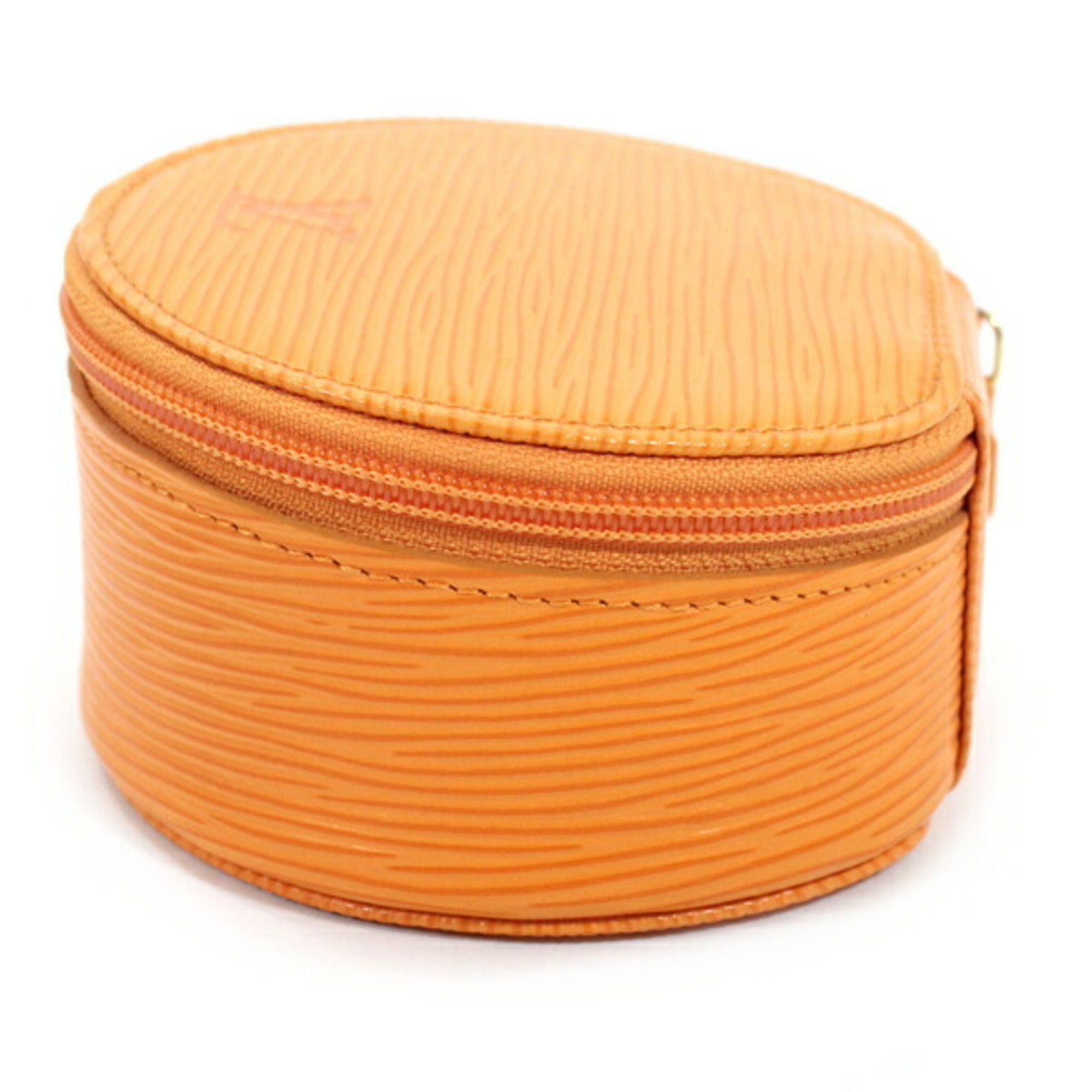 Louis Vuitton Louis Vuitton Epi Ecran Bijou Jewelry Case Bag Pouch Mandarin Orange Ring M48217 LOUIS VUITTON TK1923 Size ONE SIZE - 3 Thumbnail