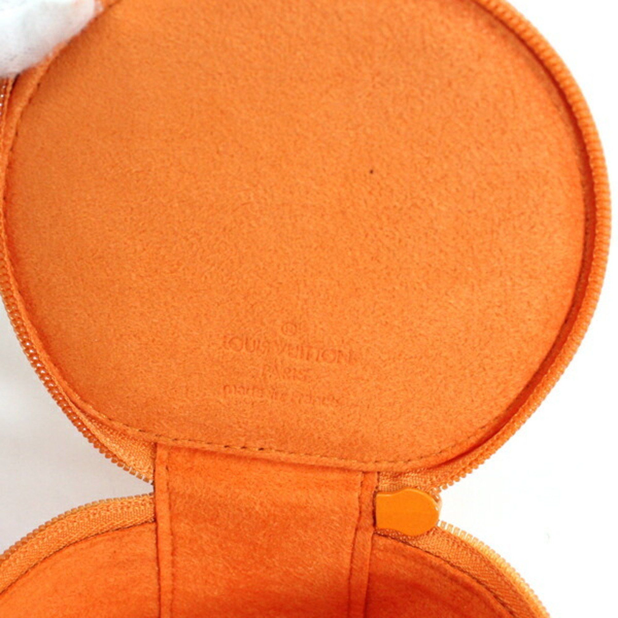 Louis Vuitton Louis Vuitton Epi Ecran Bijou Jewelry Case Bag Pouch Mandarin Orange Ring M48217 LOUIS VUITTON TK1923 Size ONE SIZE - 8 Thumbnail