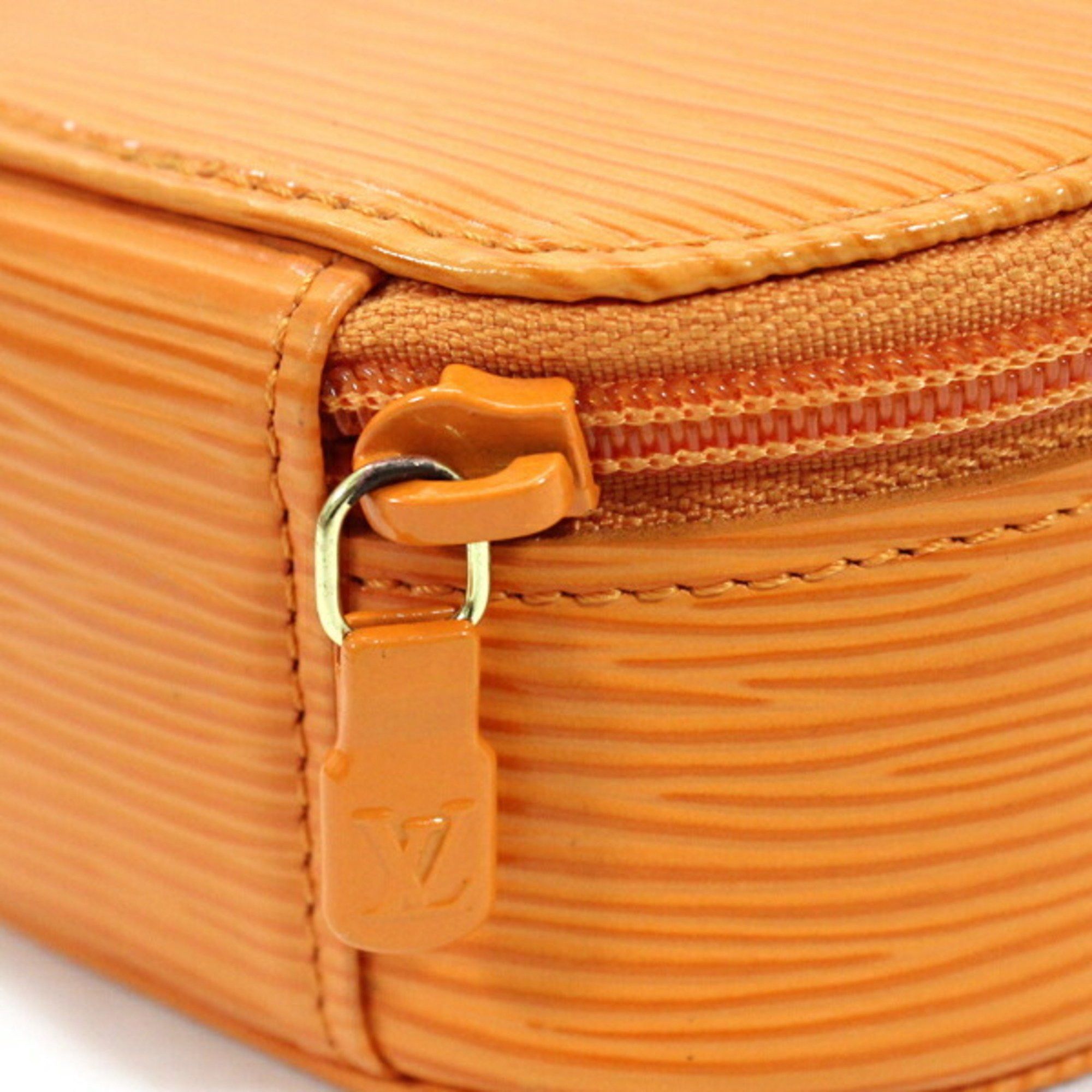 Louis Vuitton Louis Vuitton Epi Ecran Bijou Jewelry Case Bag Pouch Mandarin Orange Ring M48217 LOUIS VUITTON TK1923 Size ONE SIZE - 5 Thumbnail