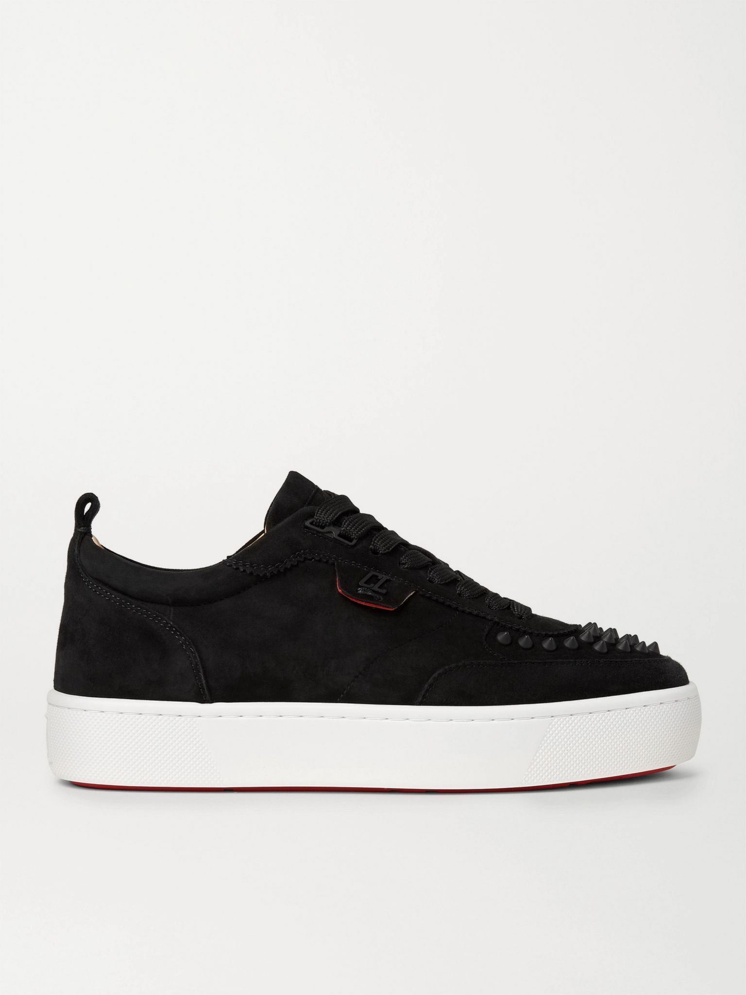 Christian Louboutin happyrui spikes black Size US 12 / EU 45 - 2 Thumbnail