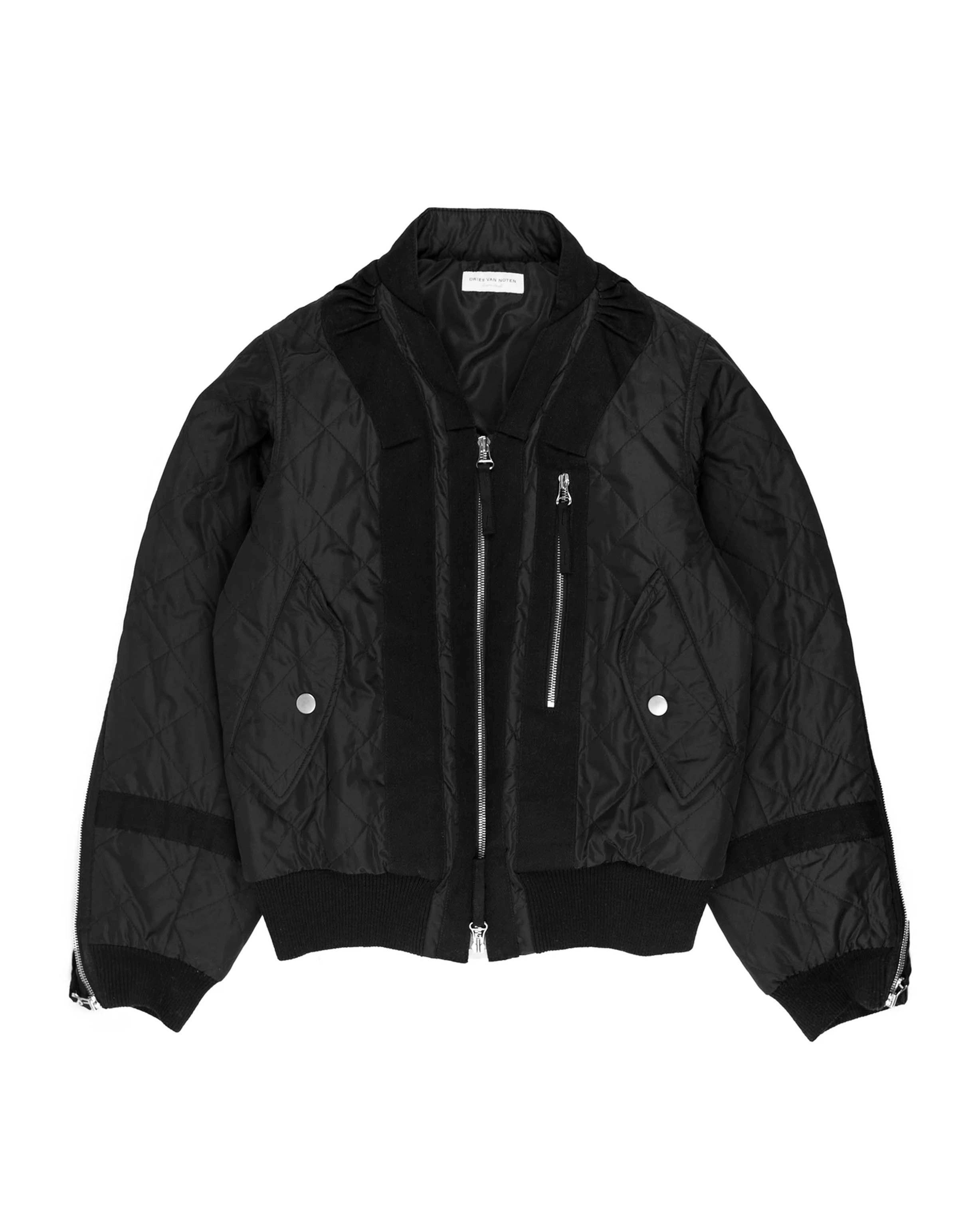 Dries Van Noten AW14 Backzip Bomber Jacket | Grailed