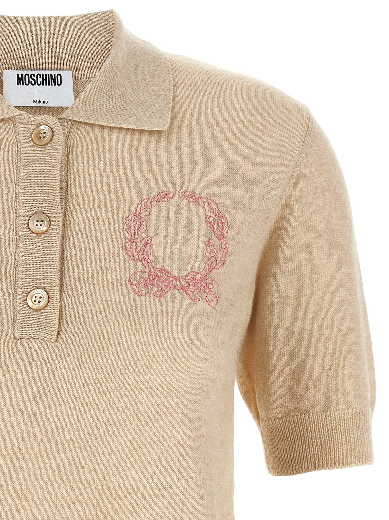 Moschino Polo embroidery sweater Size S / US 4 / IT 40 - 3 Thumbnail
