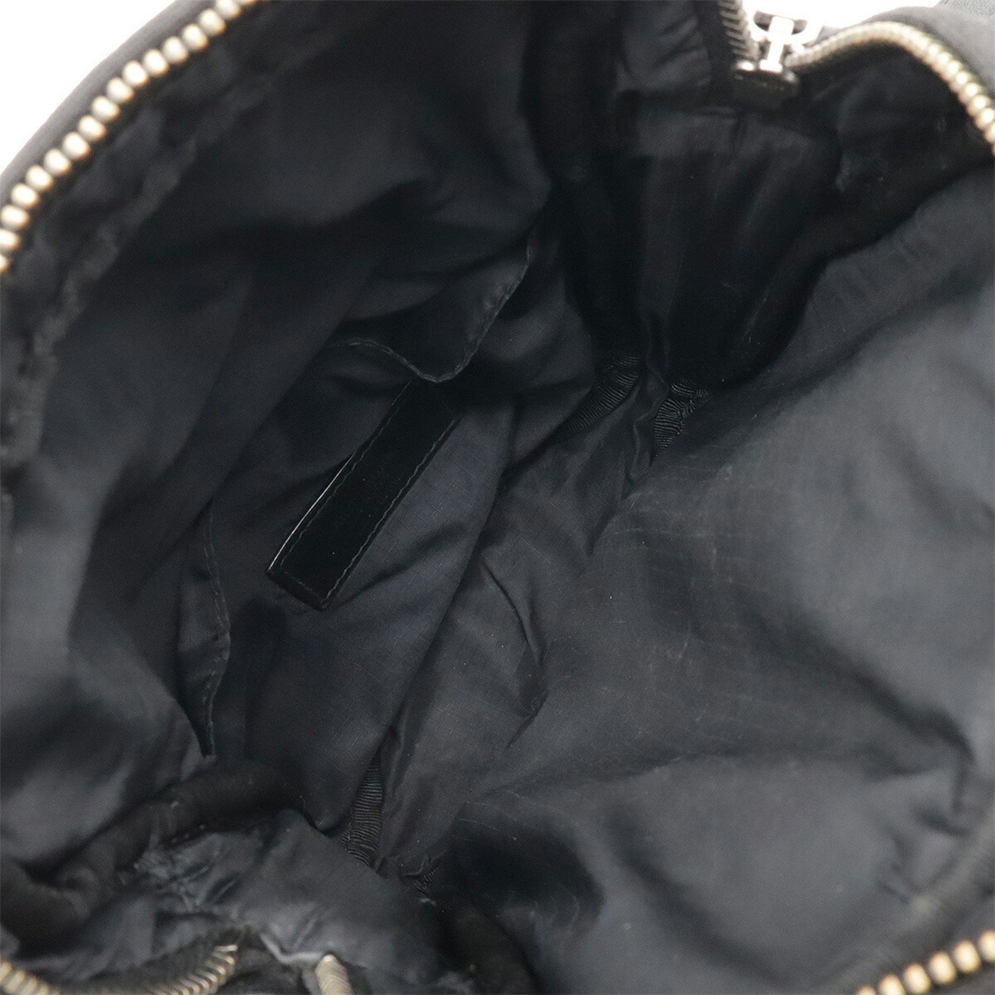 Yves Saint Laurent SAINT LAURENT PARIS YSL Yves Saint Laurent Shoulder Bag Pochette Canvas Leather Black 581700 Size ONE SIZE - 8 Thumbnail