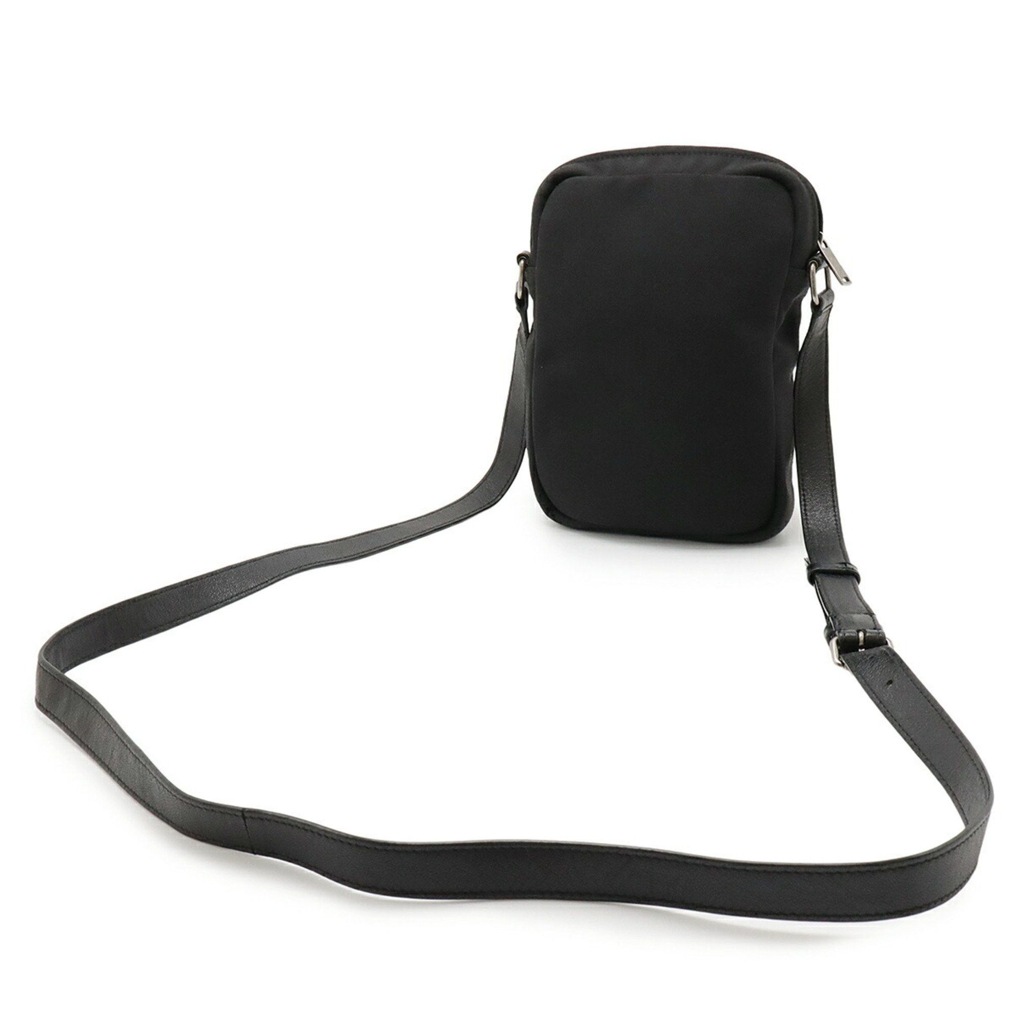 Yves Saint Laurent SAINT LAURENT PARIS YSL Yves Saint Laurent Shoulder Bag Pochette Canvas Leather Black 581700 Size ONE SIZE - 3 Thumbnail