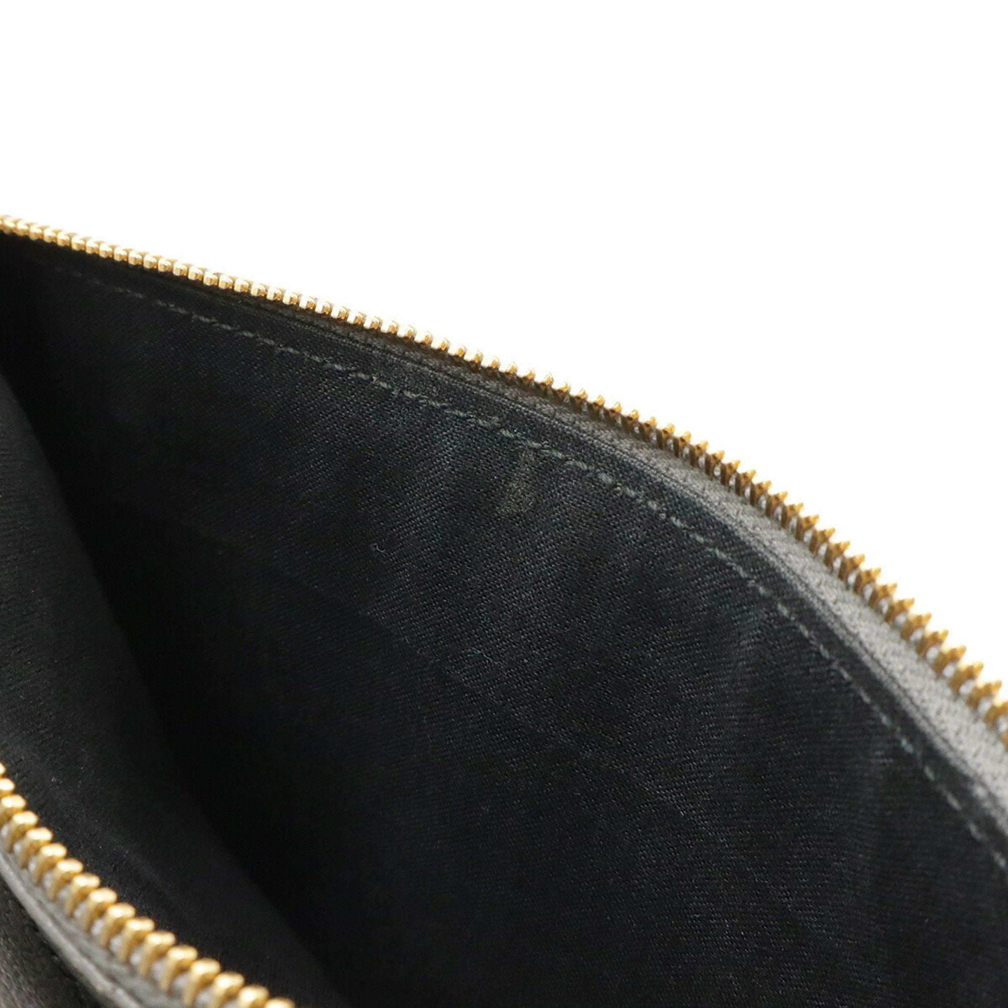 Balenciaga BALENCIAGA Classic Metallic Edge Chain Wallet Pochette Shoulder Bag Clutch Leather Gray 444169 Size ONE SIZE - 9 Thumbnail