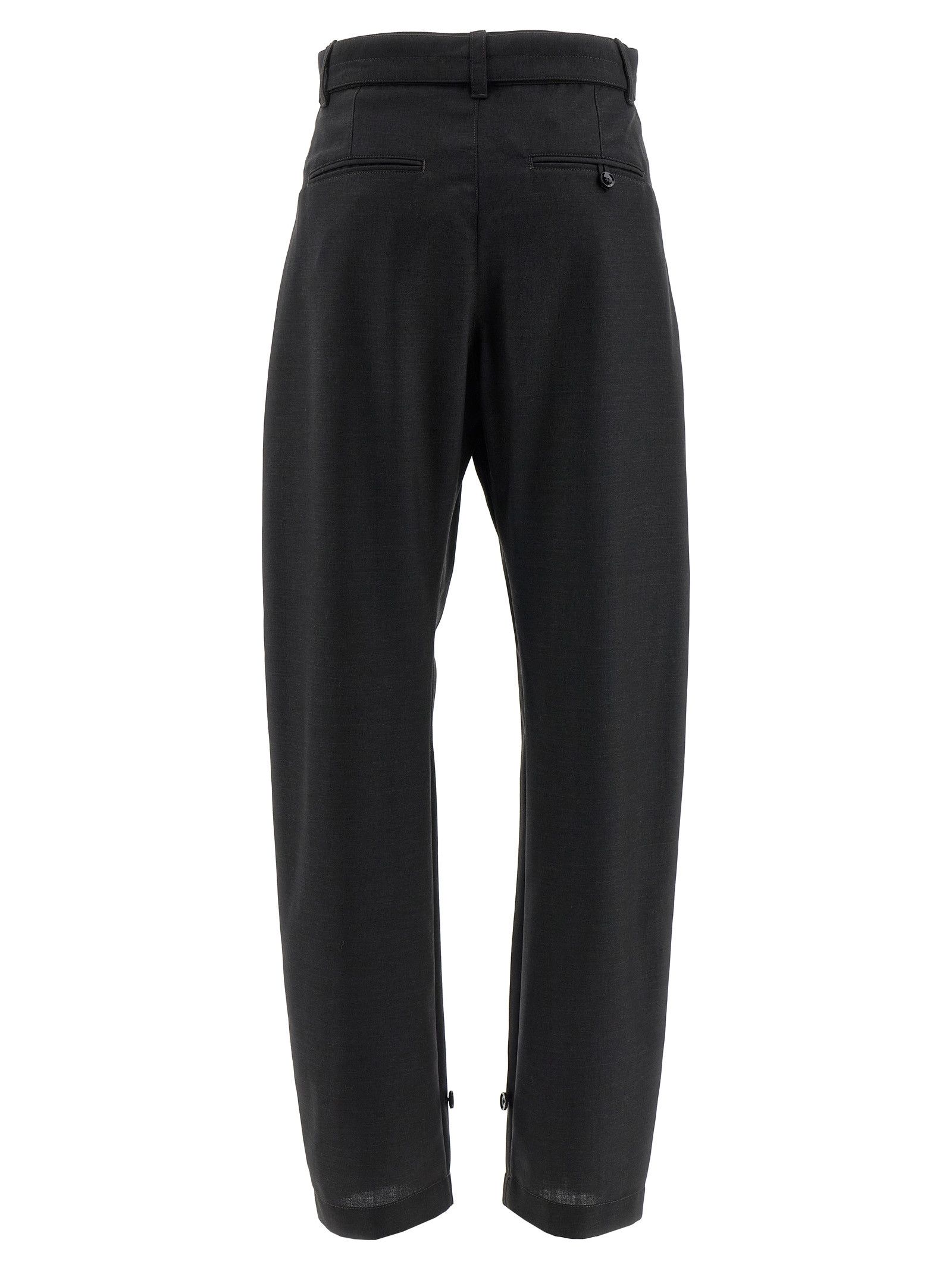 Lemaire 'Curved Tailored' Pants Size 26" / US 2 / IT 38 - 2 Thumbnail