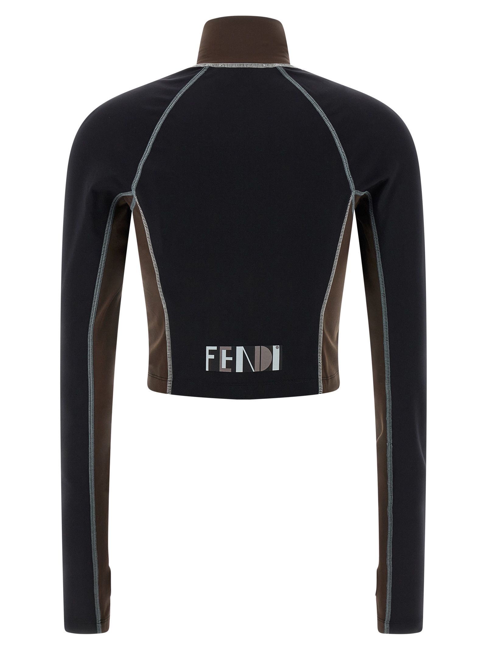 Fendi 'Color Block' Top Size M / US 6-8 / IT 42-44 - 2 Thumbnail