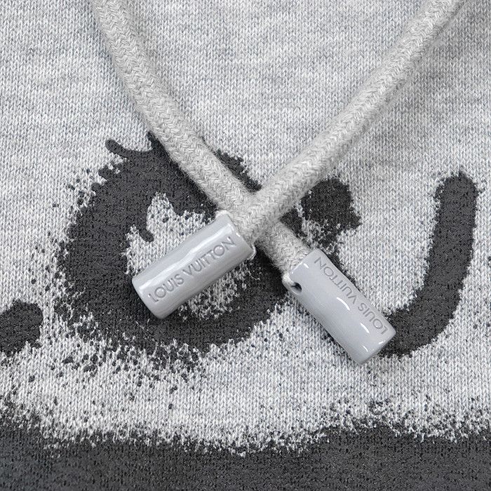 Louis Vuitton Louis Vuitton Louis Vuitton NeonWorking Man Hoodie Cotton Hoodie Cotton Sweatshirts & Hoodies DUTY FREE for USA Size ONE SIZE - 4 Thumbnail