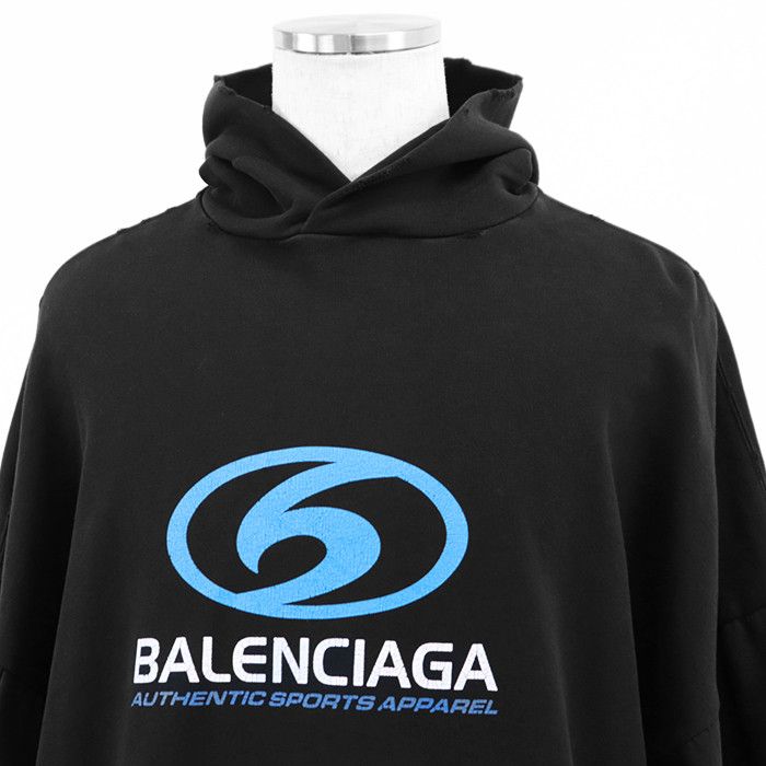 Balenciaga Balenciaga Balenciaga Cotton Sweatshirt Cotton Sweatshirts & Hoodies DUTY FREE for USA Size ONE SIZE - 2 Thumbnail