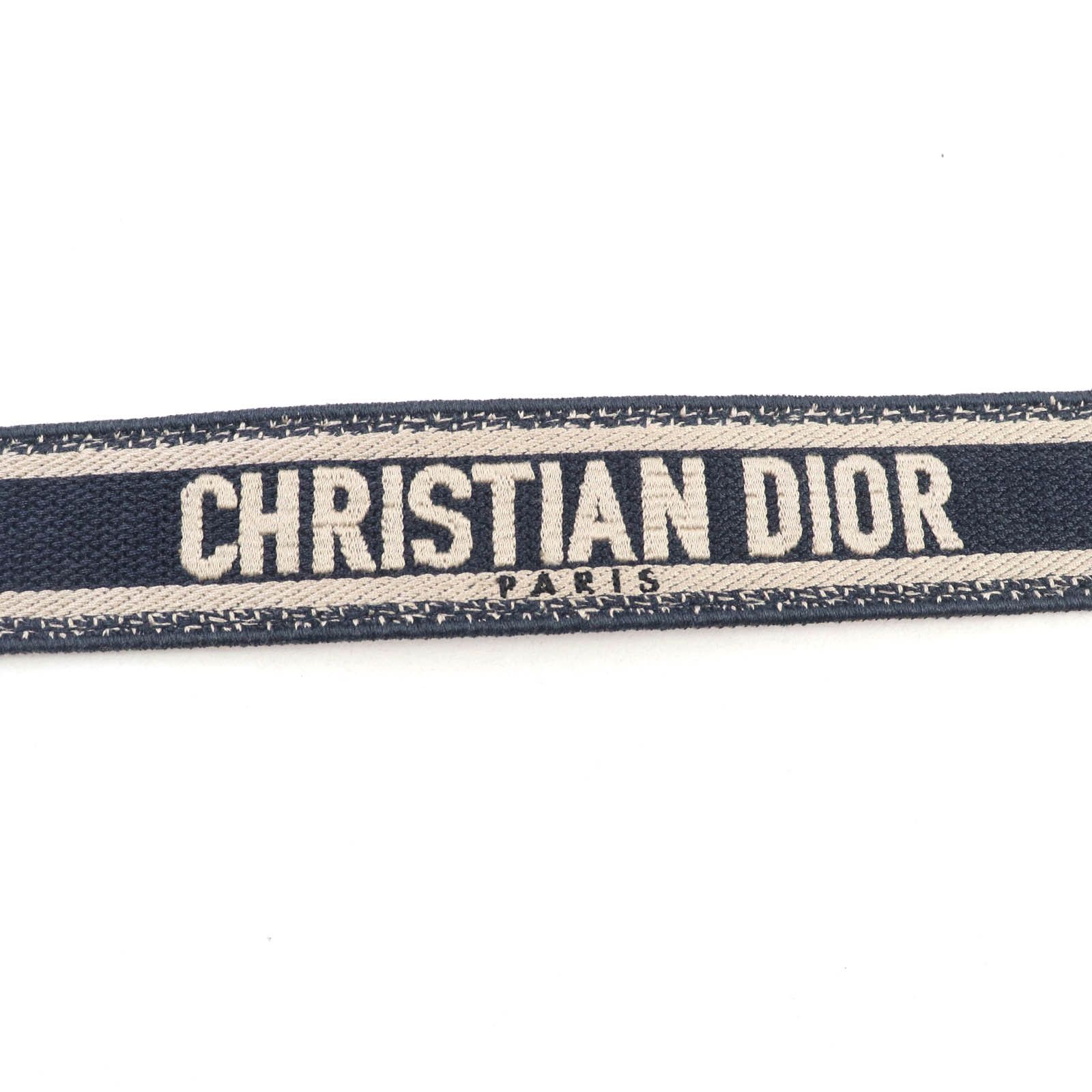 Dior Dior Christian Dior Embroidery Logo Canvas Shoulder Strap Canvas Other S8553CBTE DUTY FREE for USA Size ONE SIZE - 6 Thumbnail