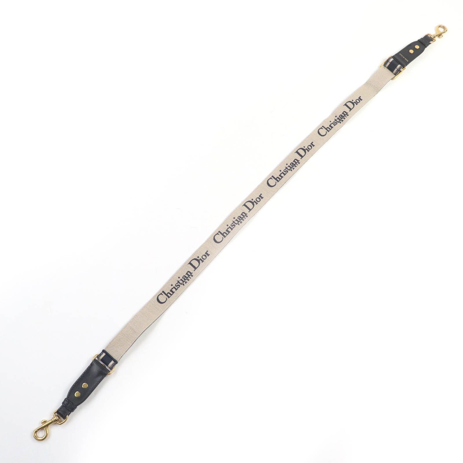 Dior Dior Christian Dior Embroidery Logo Canvas Shoulder Strap Canvas Other S8553CBTE DUTY FREE for USA Size ONE SIZE - 5 Thumbnail
