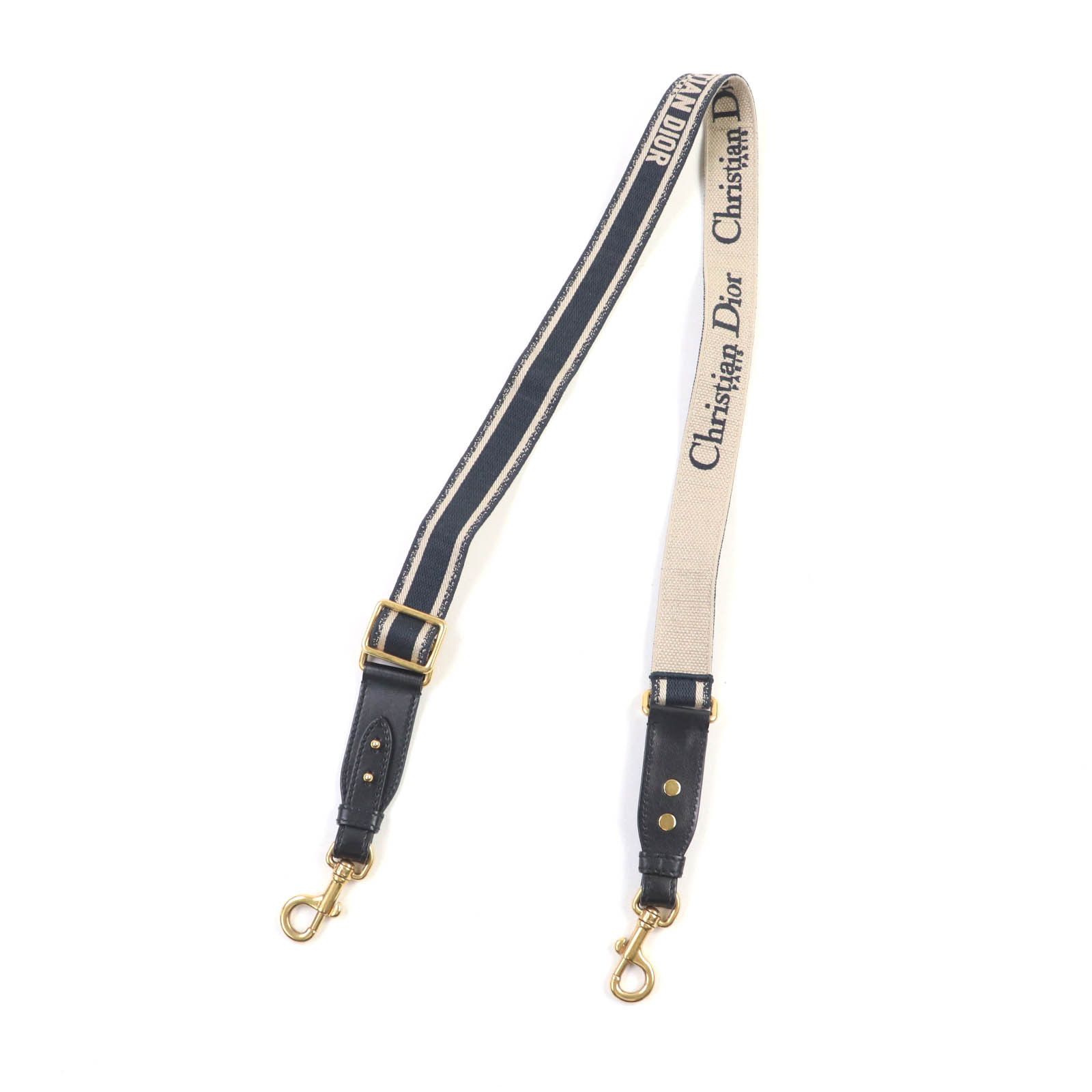 Dior Dior Christian Dior Embroidery Logo Canvas Shoulder Strap Canvas Other S8553CBTE DUTY FREE for USA Size ONE SIZE - 2 Thumbnail
