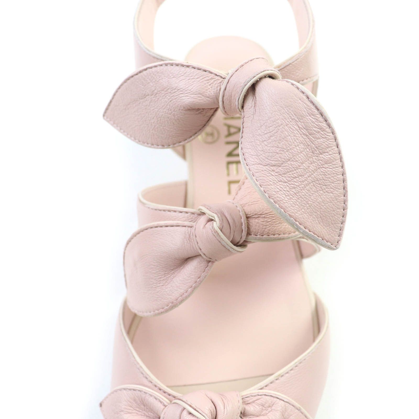 Chanel Chanel Chanel G35297 Leather Sandals Leather Shoes G35297 DUTY FREE for USA Size ONE SIZE - 9 Thumbnail