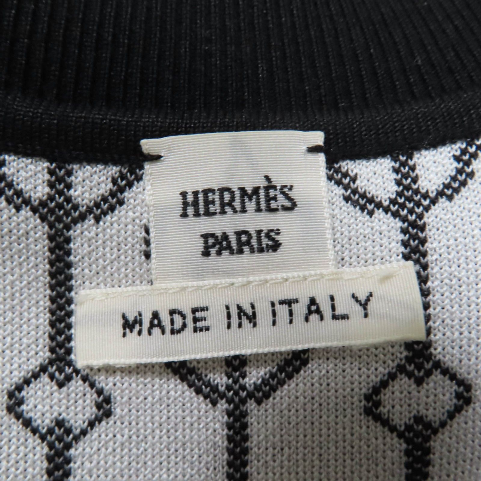 Hermes Hermes Hermes Horsebit Silk Knit Dress Others Tops DUTY FREE for USA Size ONE SIZE - 5 Thumbnail