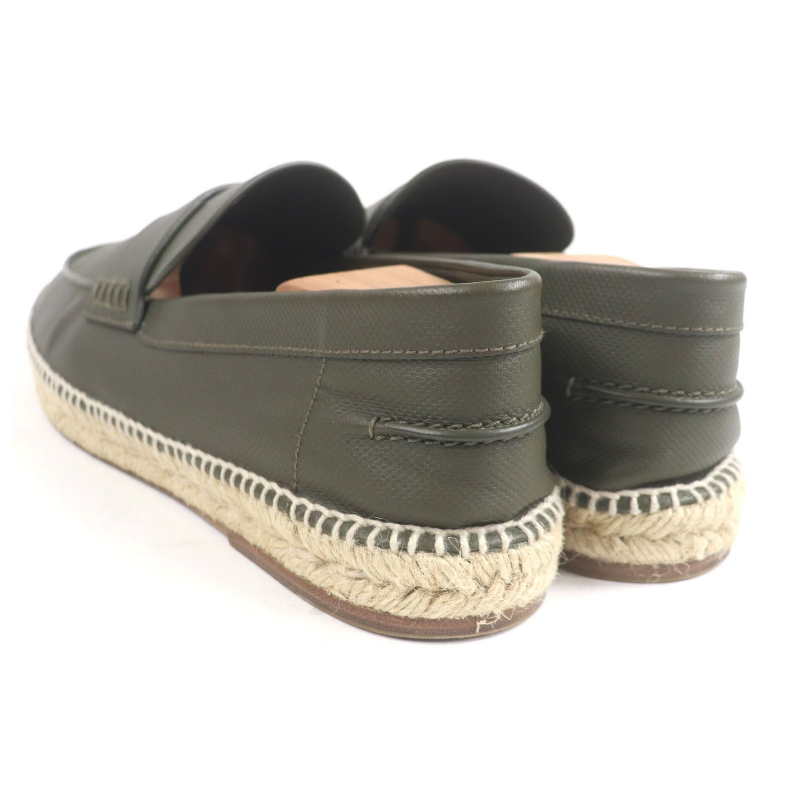 Hermes Hermes Hermes Trip H logo motif Leather Espadrilles Leather Shoes DUTY FREE for USA Size ONE SIZE - 6 Thumbnail