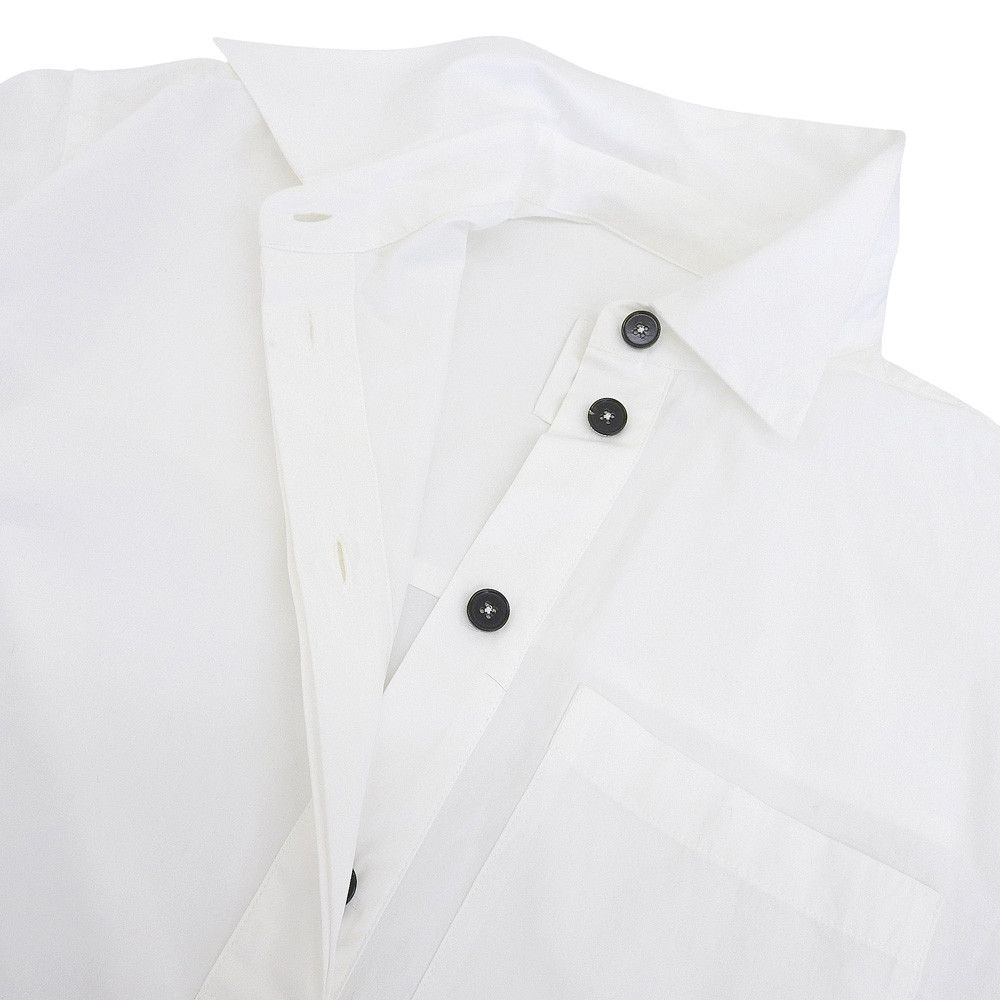 Jil Sander Jil Sander Jil Sander+ Cotton Pullover Shirt Cotton Tops J40DL0134 DUTY FREE for USA Size ONE SIZE - 6 Thumbnail
