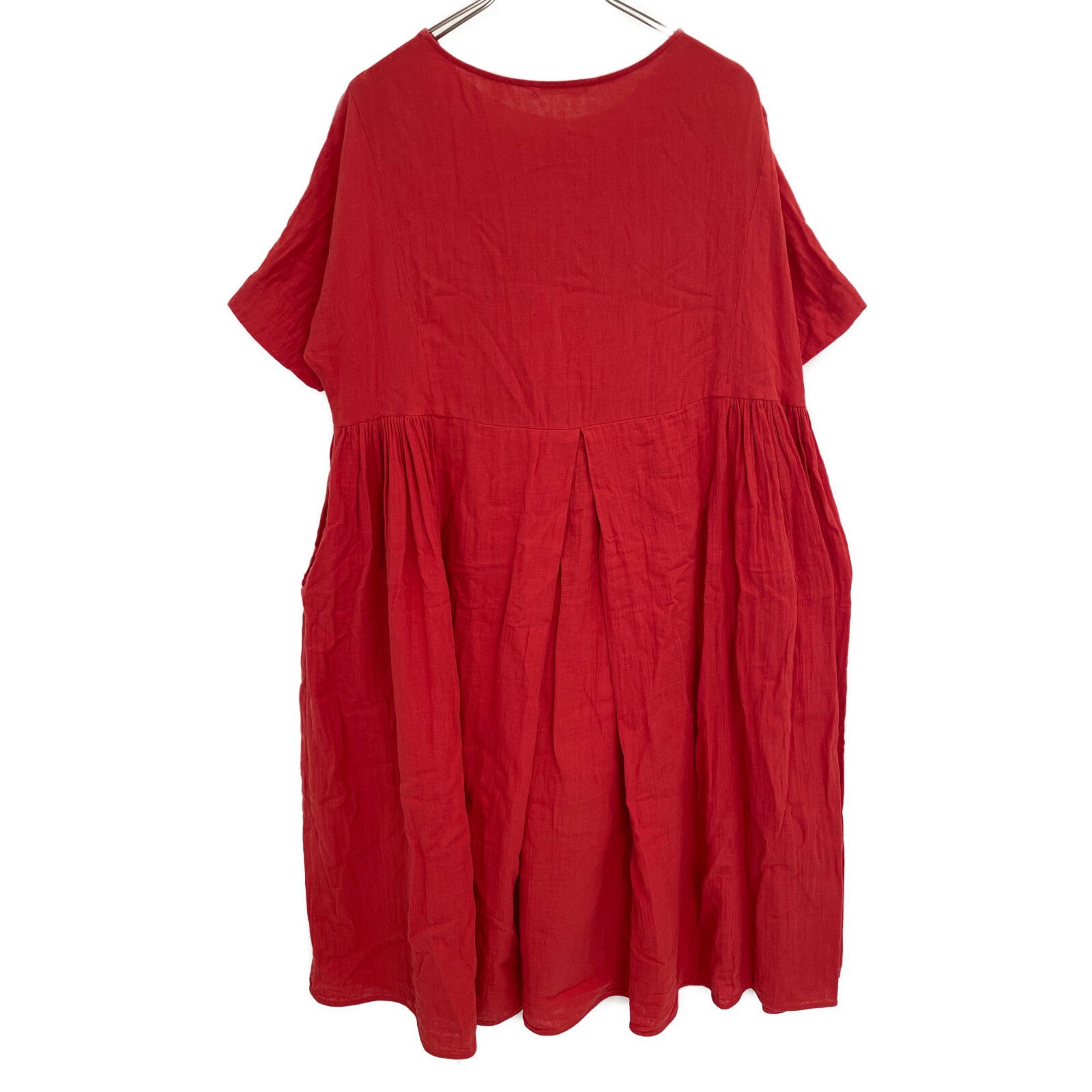 Other Other PLAIN PEOPLE Double Gauze Cotton Dress Cotton Dresses DUTY FREE for USA Size ONE SIZE - 2 Thumbnail