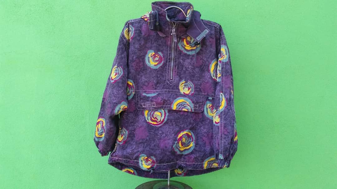 Vintage ELLESSE Estivo Abstract Ski Winter Snowmobile Ski Puffy