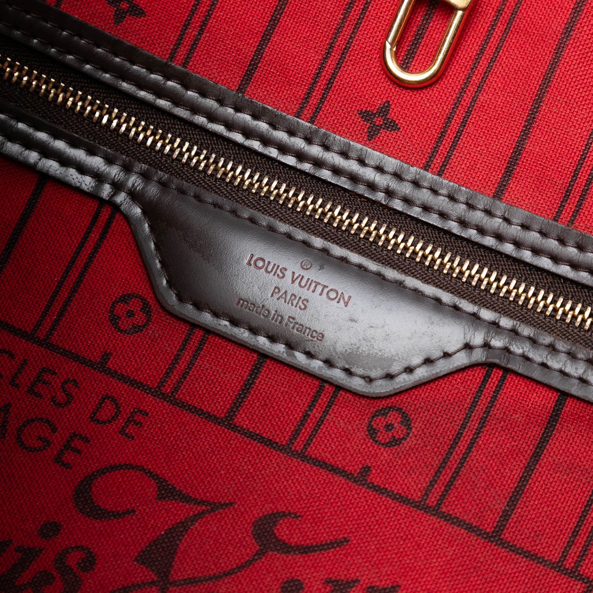 Louis Vuitton Louis Vuitton Damier Ebene Neverfull MM Size ONE SIZE - 5 Thumbnail