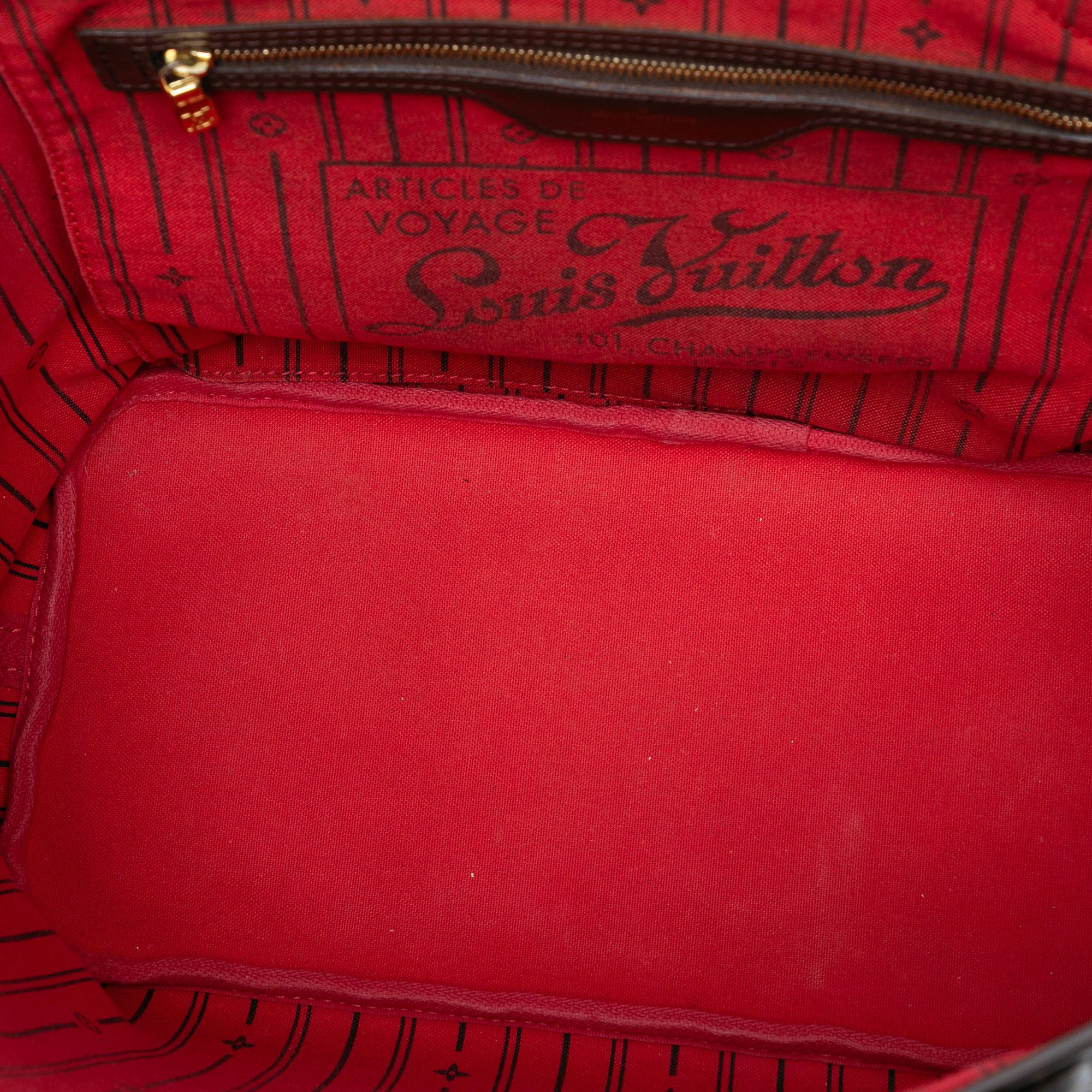 Louis Vuitton Louis Vuitton Damier Ebene Neverfull MM Size ONE SIZE - 4 Thumbnail